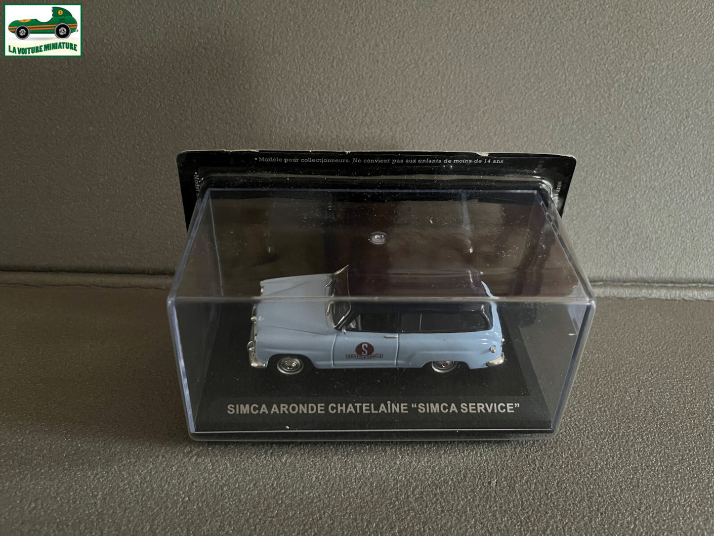 Voiture Miniature Simca Aronde Chatelaine Simca Service Altaya au 1/43