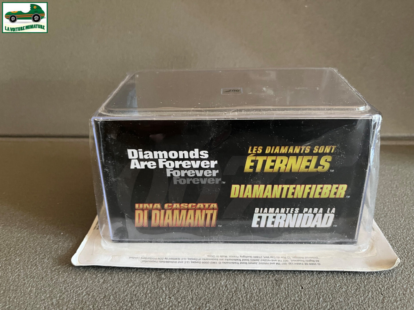 Voiture miniature Moon buggy Diamonds forever James Bond 007 1/43