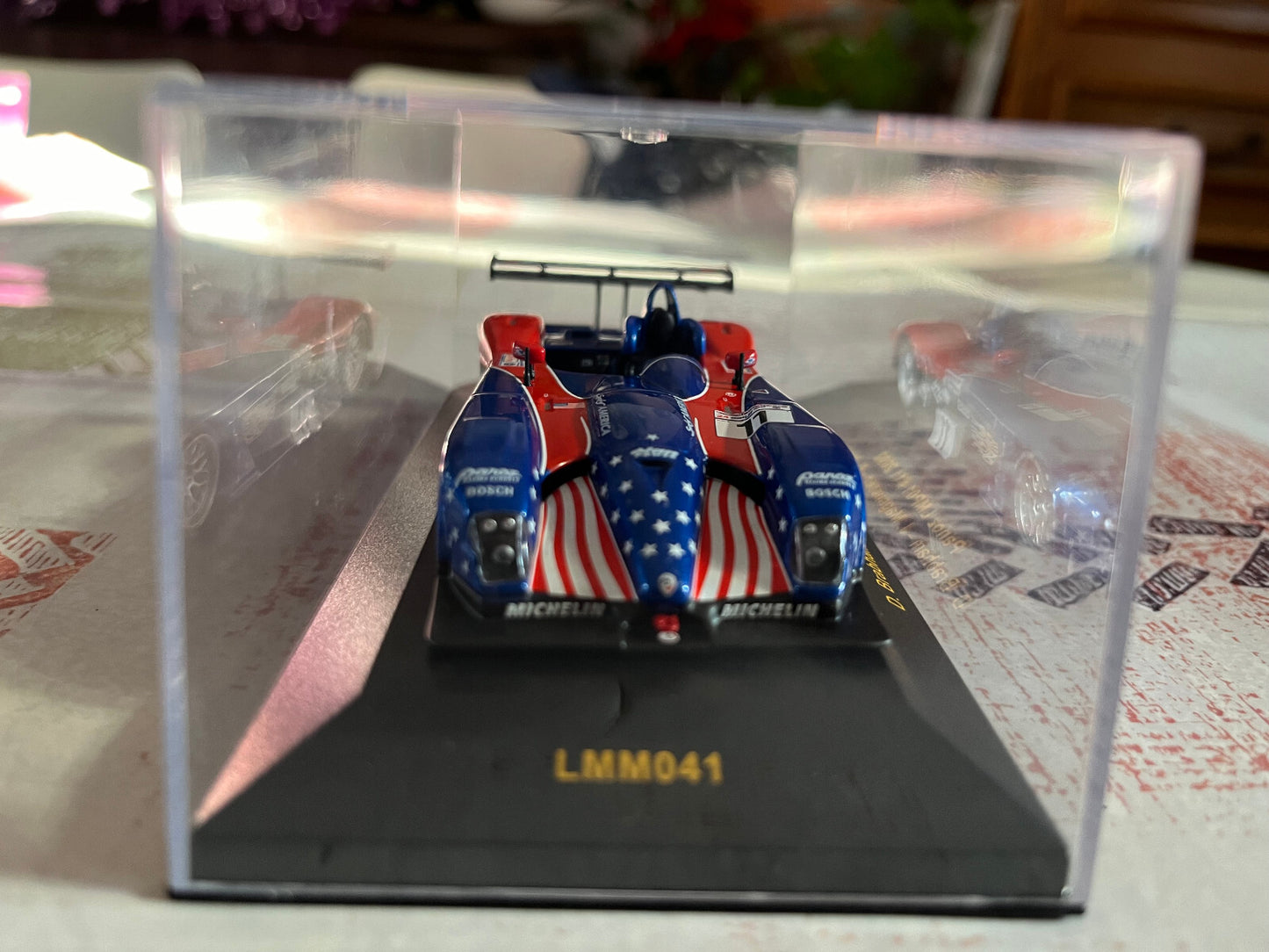 Voiture Miniature Course Le Mans Panoz LMP01 2002 Ixo au 1/43