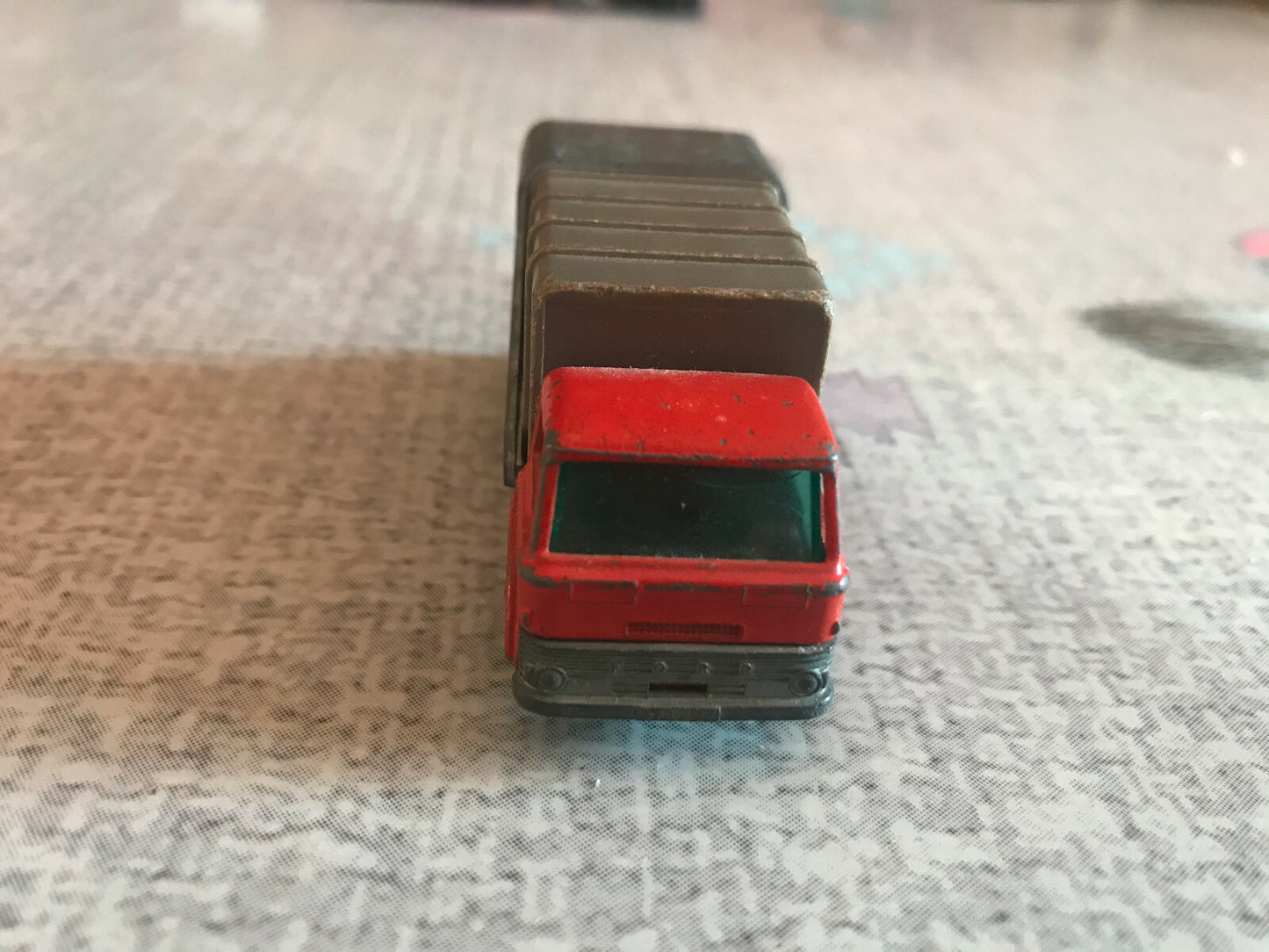 Voiture Miniature Camion Poubelle Lesney Refuse Truck N°7 England Matchbox