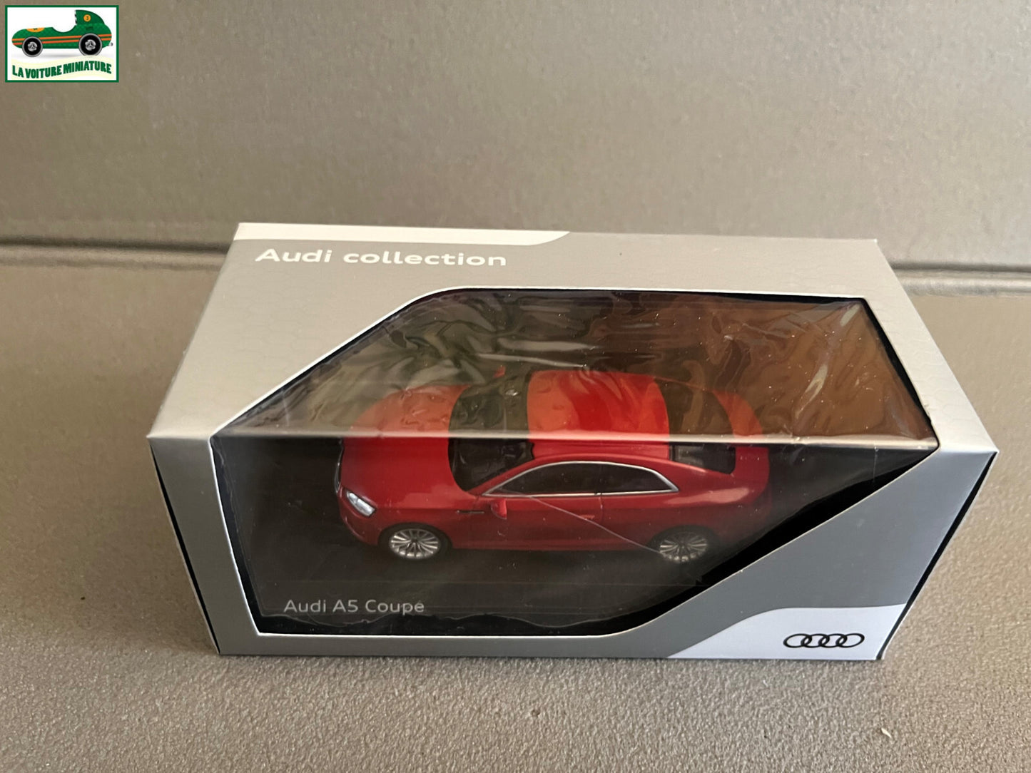 Voiture Miniature Audi A5 Coupé Red Spark au 1/43