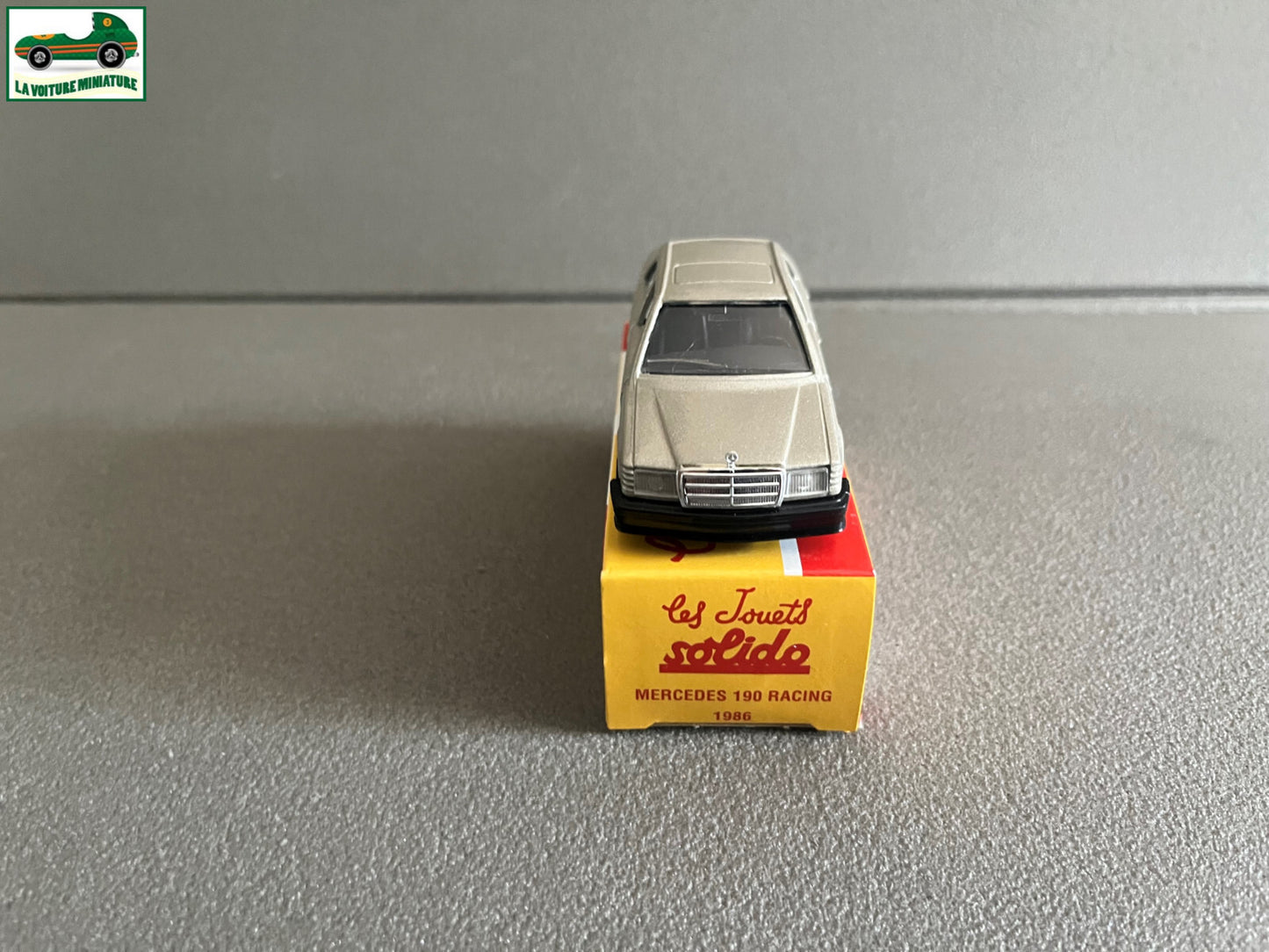 Voiture Miniature Mercedes 190 Racing 1986 Solido Hachette 1/43