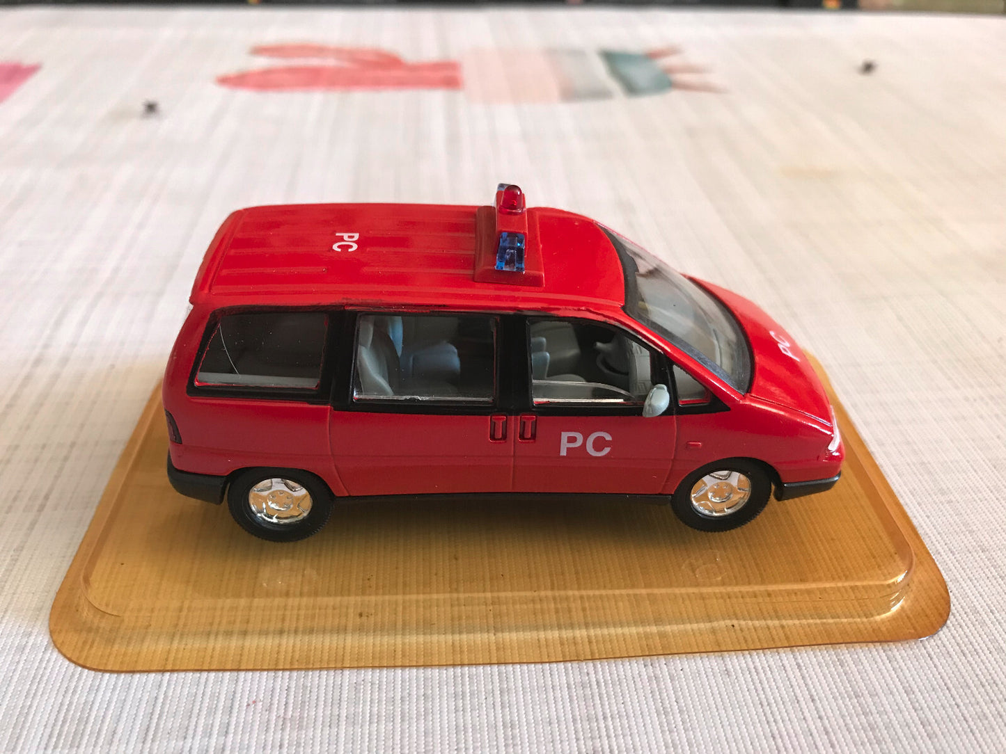 Voiture Miniature Pompiers Peugeot 806 PC Solido au 1/43