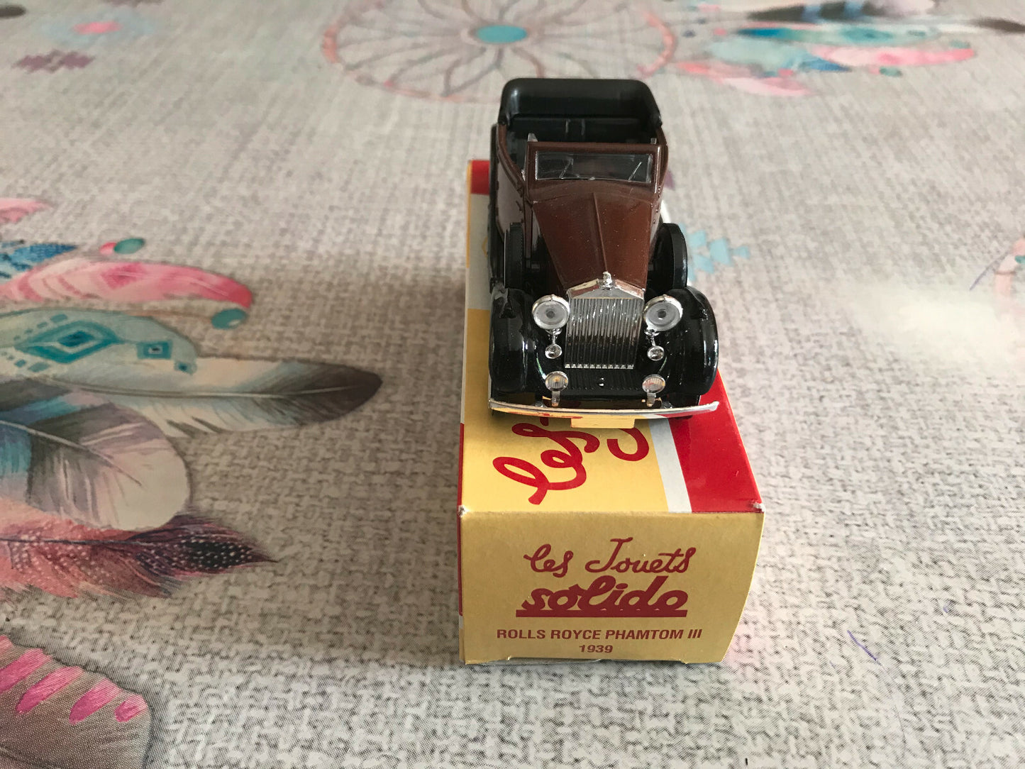 Voiture Miniature Rolls Royce Phamtom III 1939 Solido Hachette au 1/43