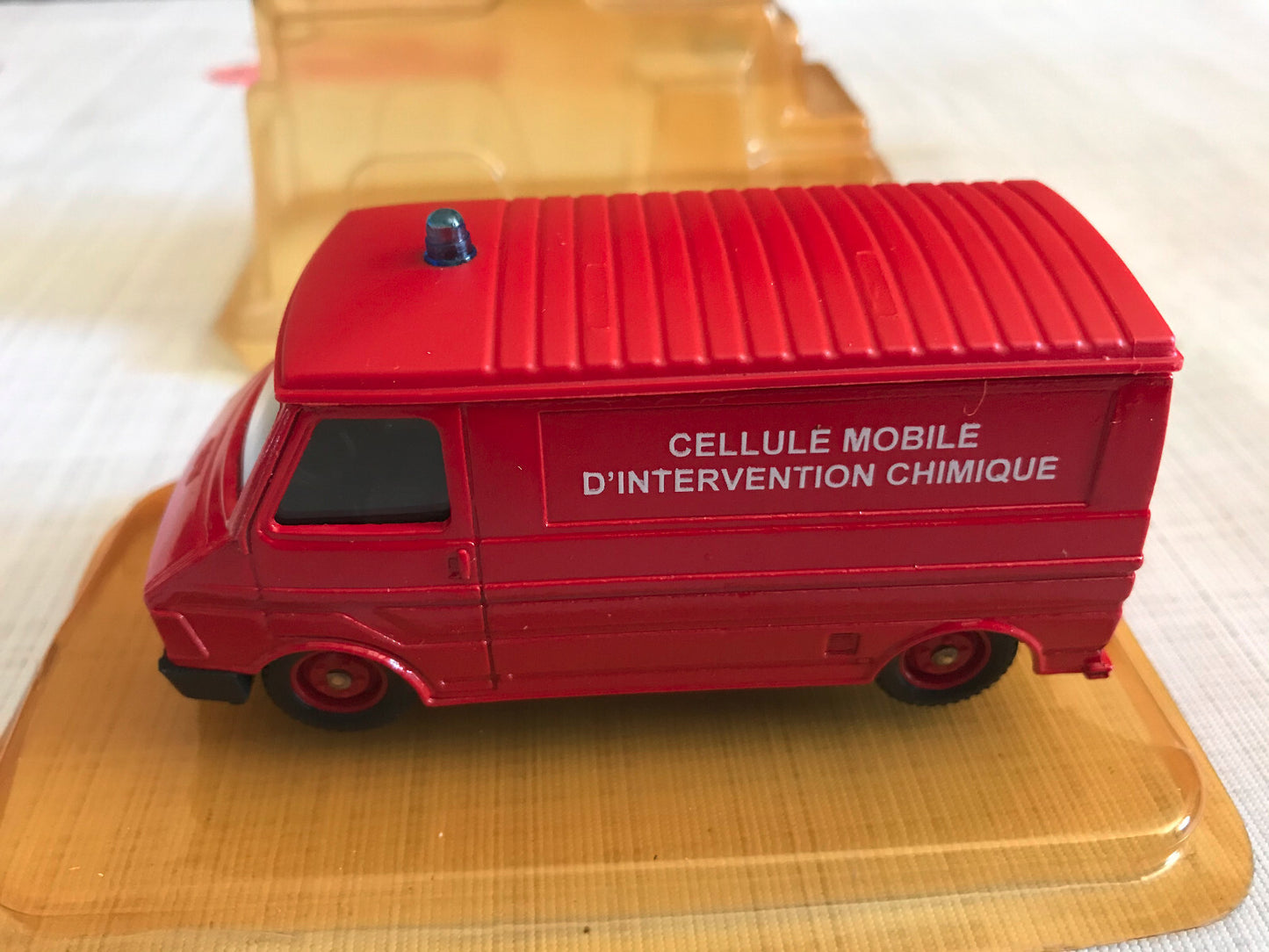 Voiture Miniature Pompiers Citroen C35 VSAB Solido au 1/50