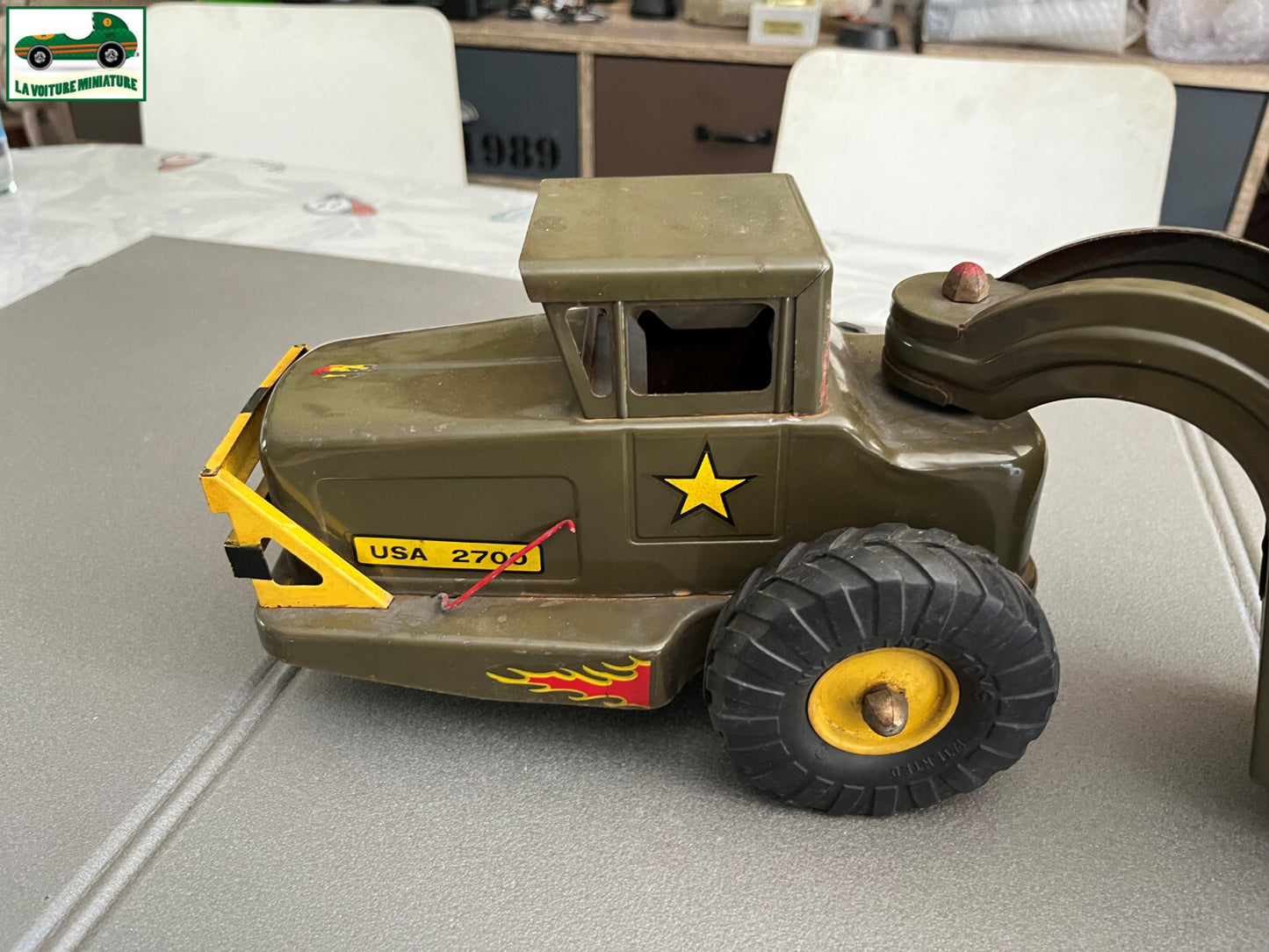 Ancien Jouet Miniature Camion Semi Remorque Nylint Toys Uranium Hauler USA 2700