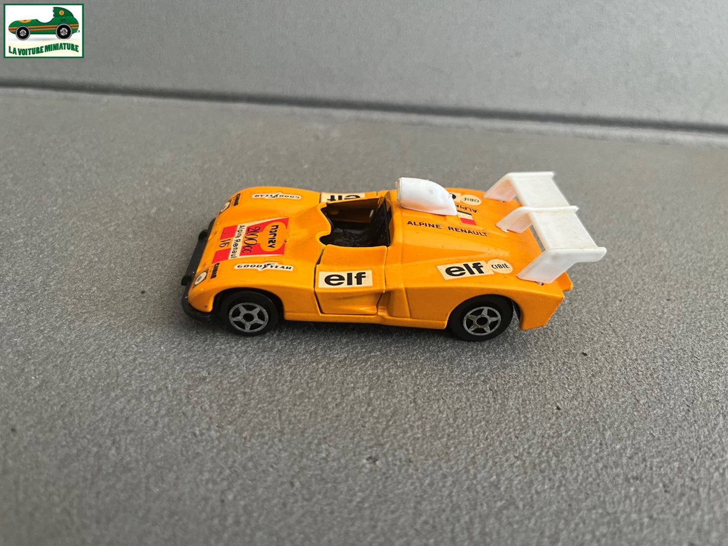 Ancienne Voiture Miniature Renault Alpine Jet Car Norev 1/43