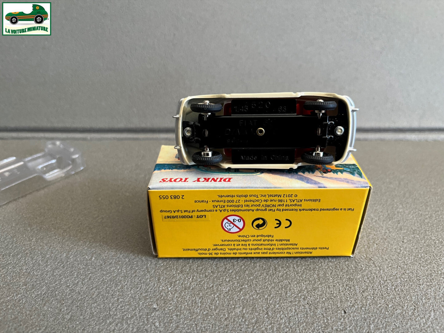 Voiture miniature Fiat 600D 520 Dinky Toys Atlas