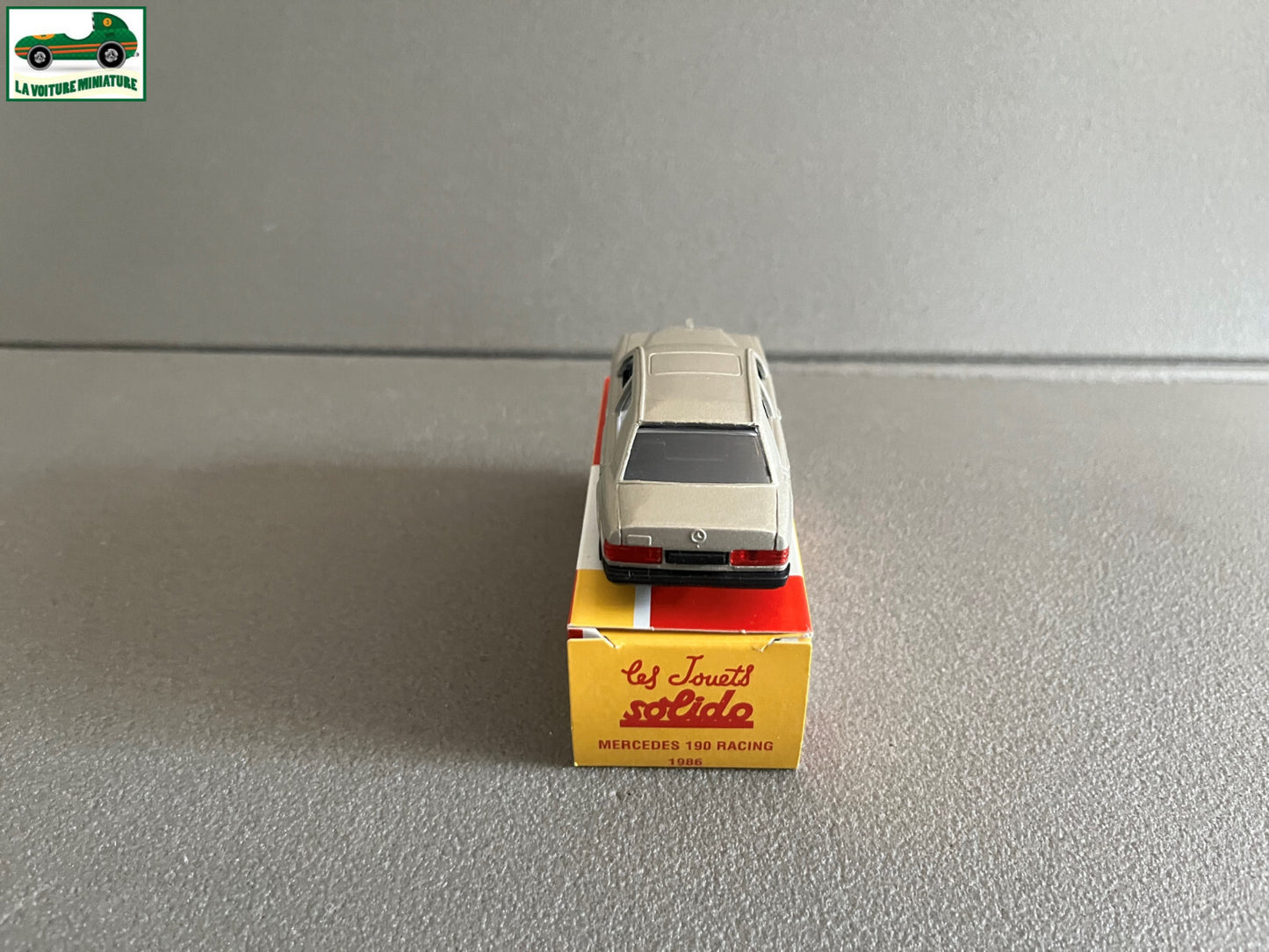 Voiture Miniature Mercedes 190 Racing 1986 Solido Hachette 1/43