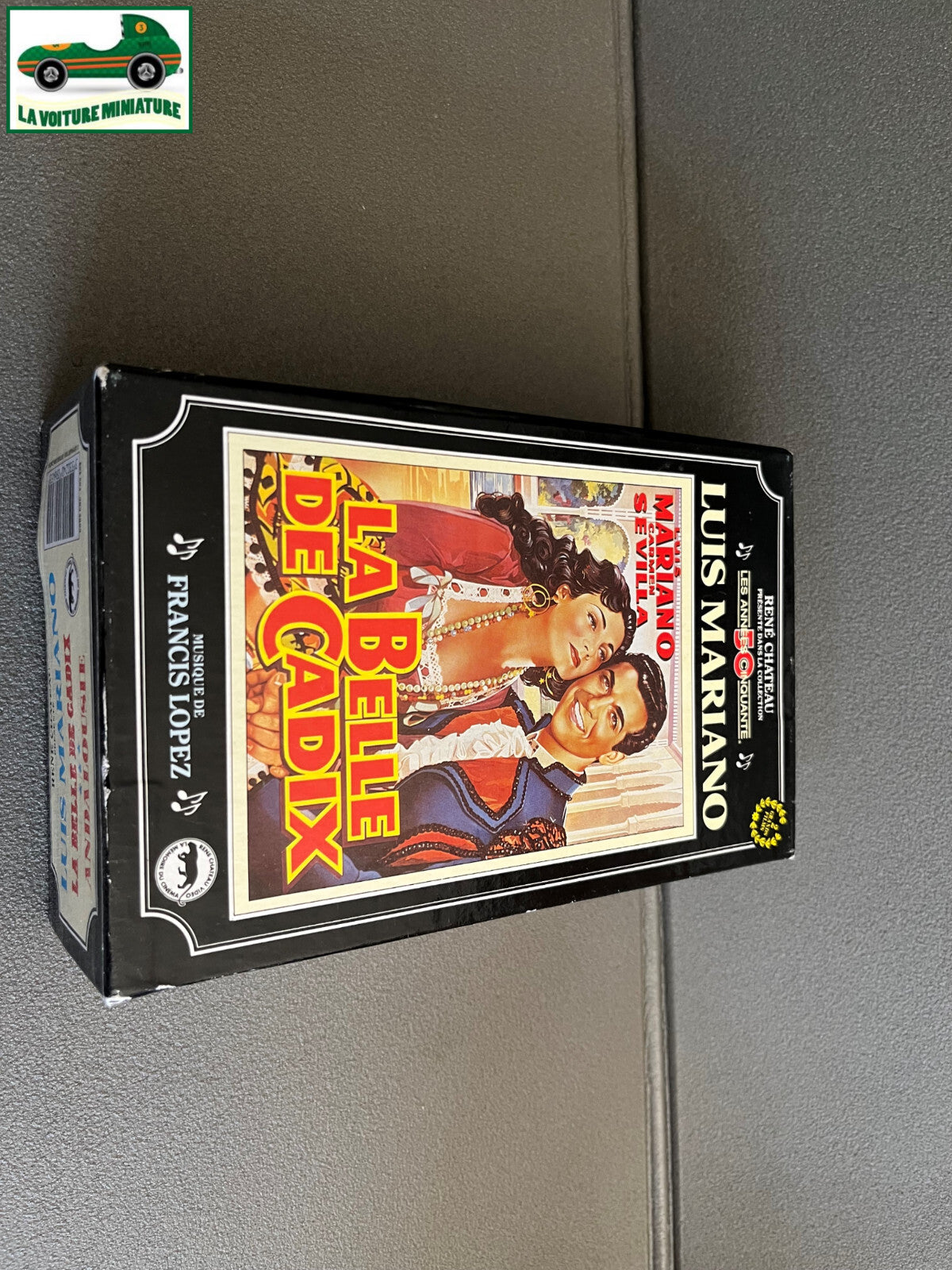 Coffret Cassette VHS LUIS MARIANO La belle de cadix & Andalousie René Chateau
