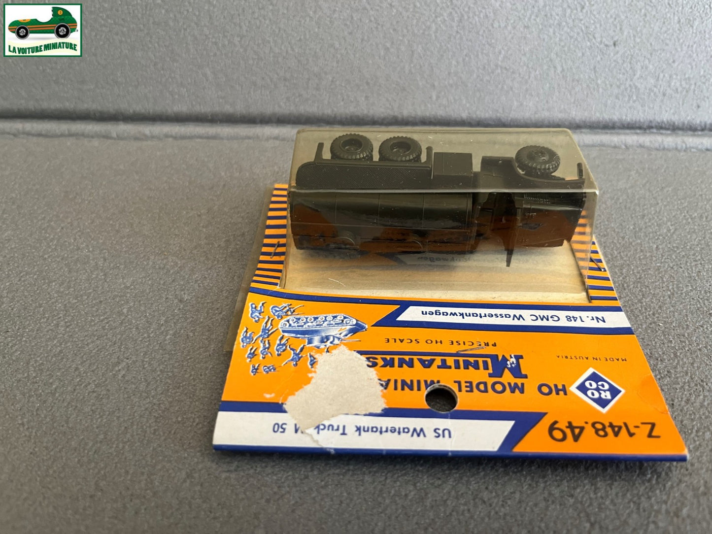 Miniature Engin Militaire Camion Z-148.49 US Watertank Roco Minitanks 1/87 HO