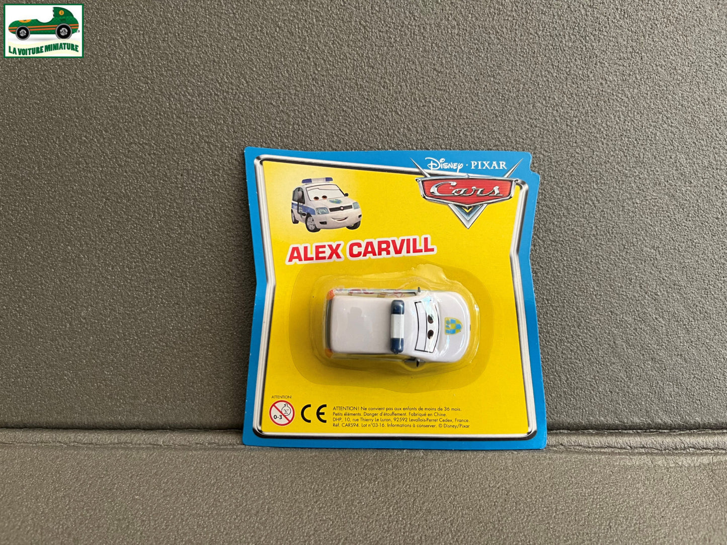 Voiture Miniature Cars Disney Pixar Alex Carvill Plastique DHP