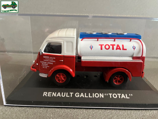 Voiture Miniature Camion Publicitaire Renault Galion Total au 1/43