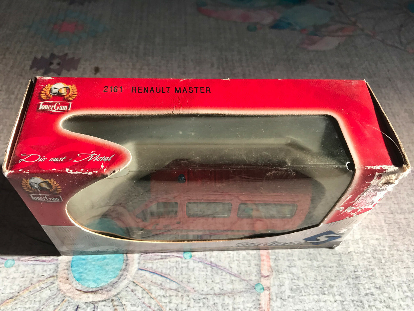 Voiture Miniature Pompiers Camion 2161 Renault Master Solido TonerGam 1/50