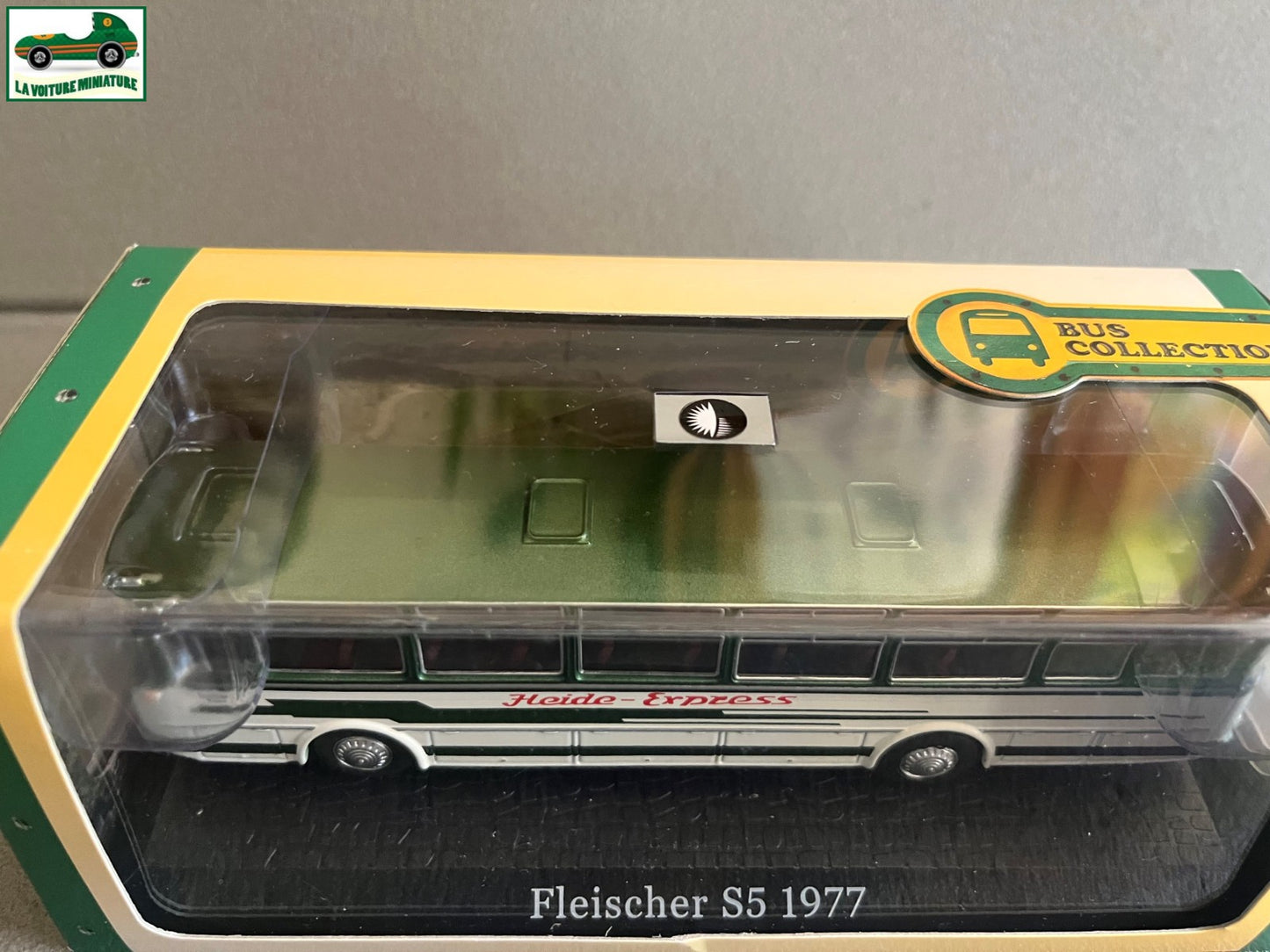 Voiture miniature Fleischer S5 1977 Autobus Bus Collection Atlas 1/72