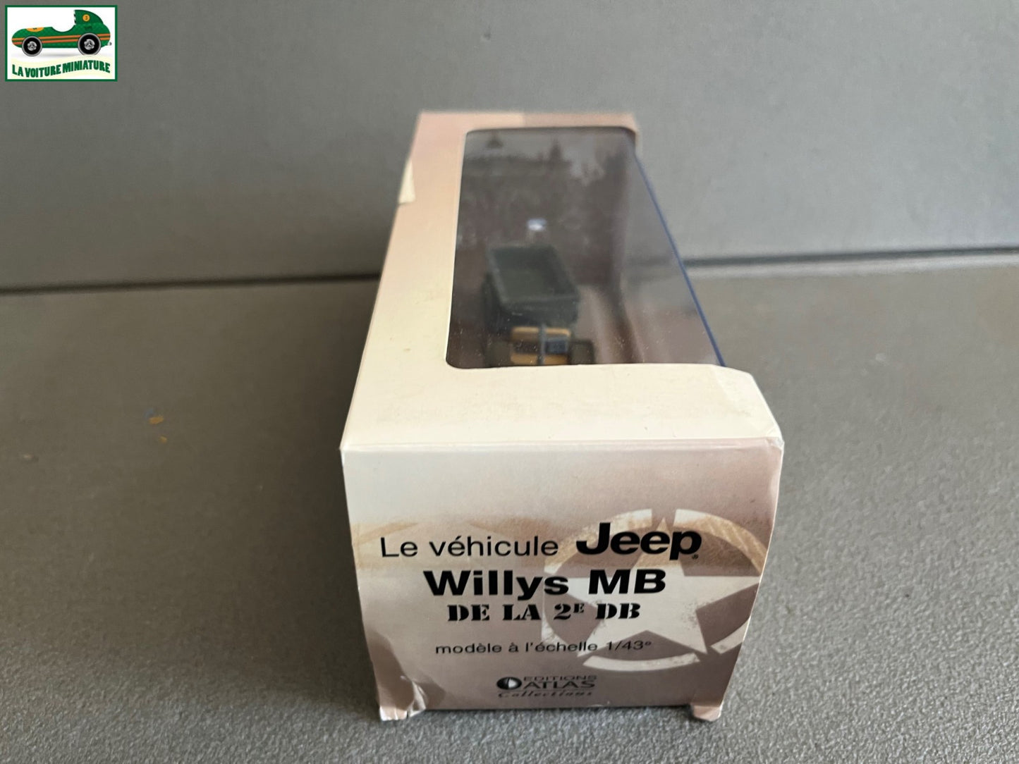 Miniature Militaire Véhicules & Blindés Jeep Willys MB Remorque Atlas 1/43