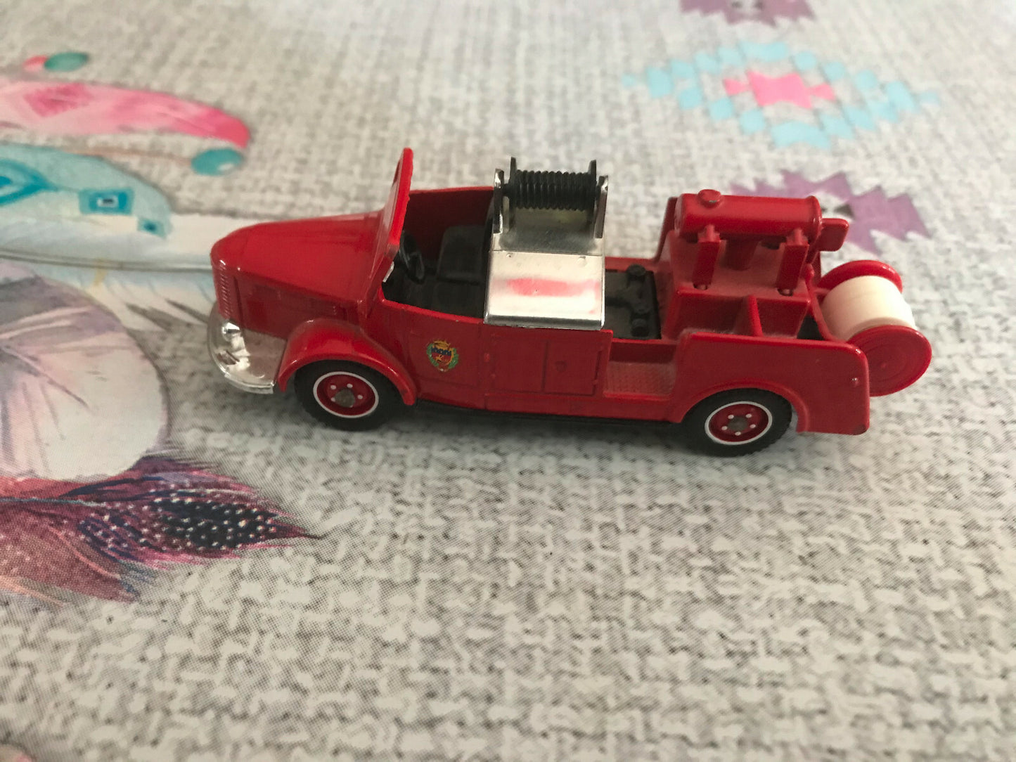 Voiture Miniature Camion Secours Pompiers Hotchkiss H.6 G54 Solido 1/50