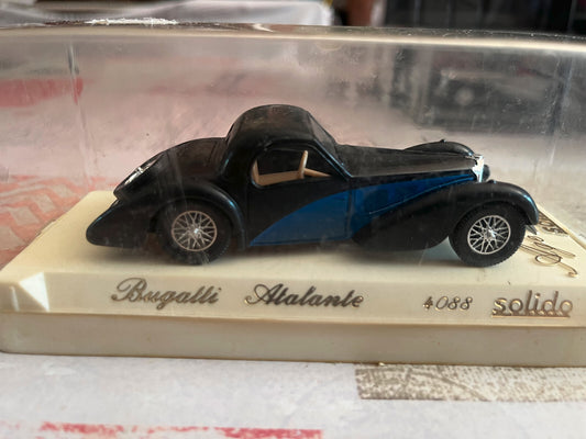 Voiture Miniature Bugatti Atlalante 4088 Solido France au 1/43