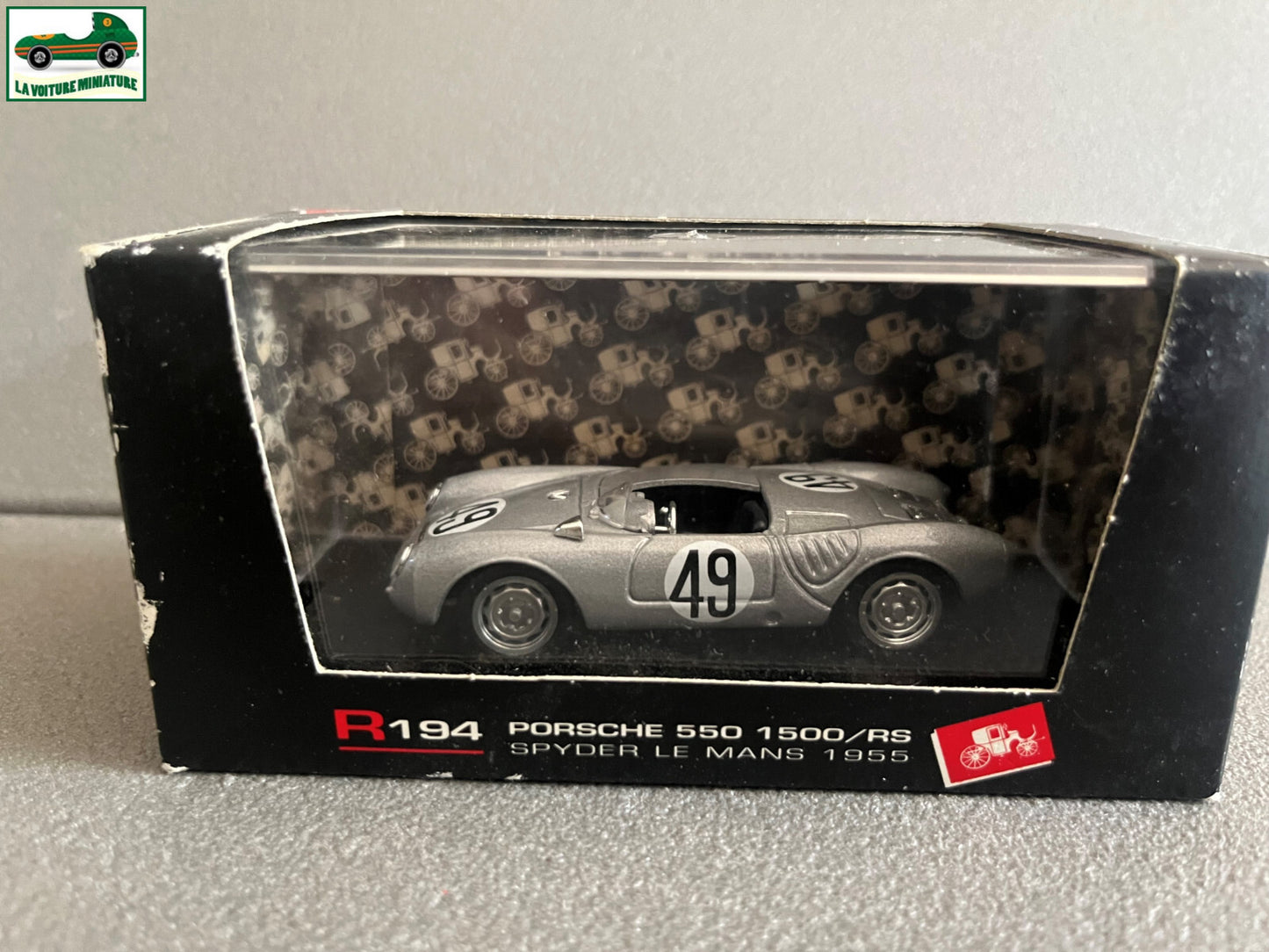 Voiture Miniature Porsche 500 1500/RS Spyder Le Mans Brumm Italy au 1/43
