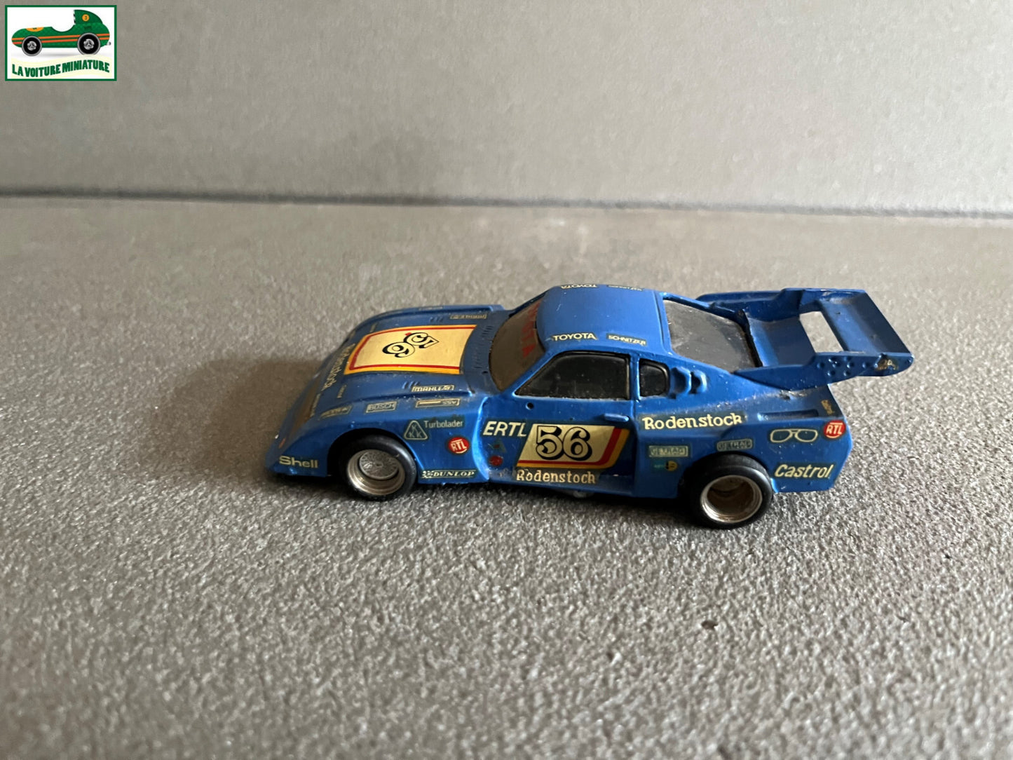 Voiture Miniature Kit monté Toyota Celica Western Models Minichamps 1/43 Défauts