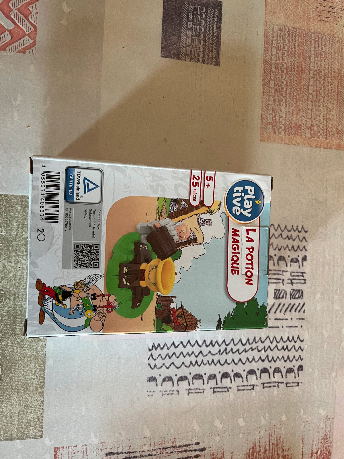 Jouet Asterix Obelix Panoramix La Potion Magique Playtive Clippys Type Lego