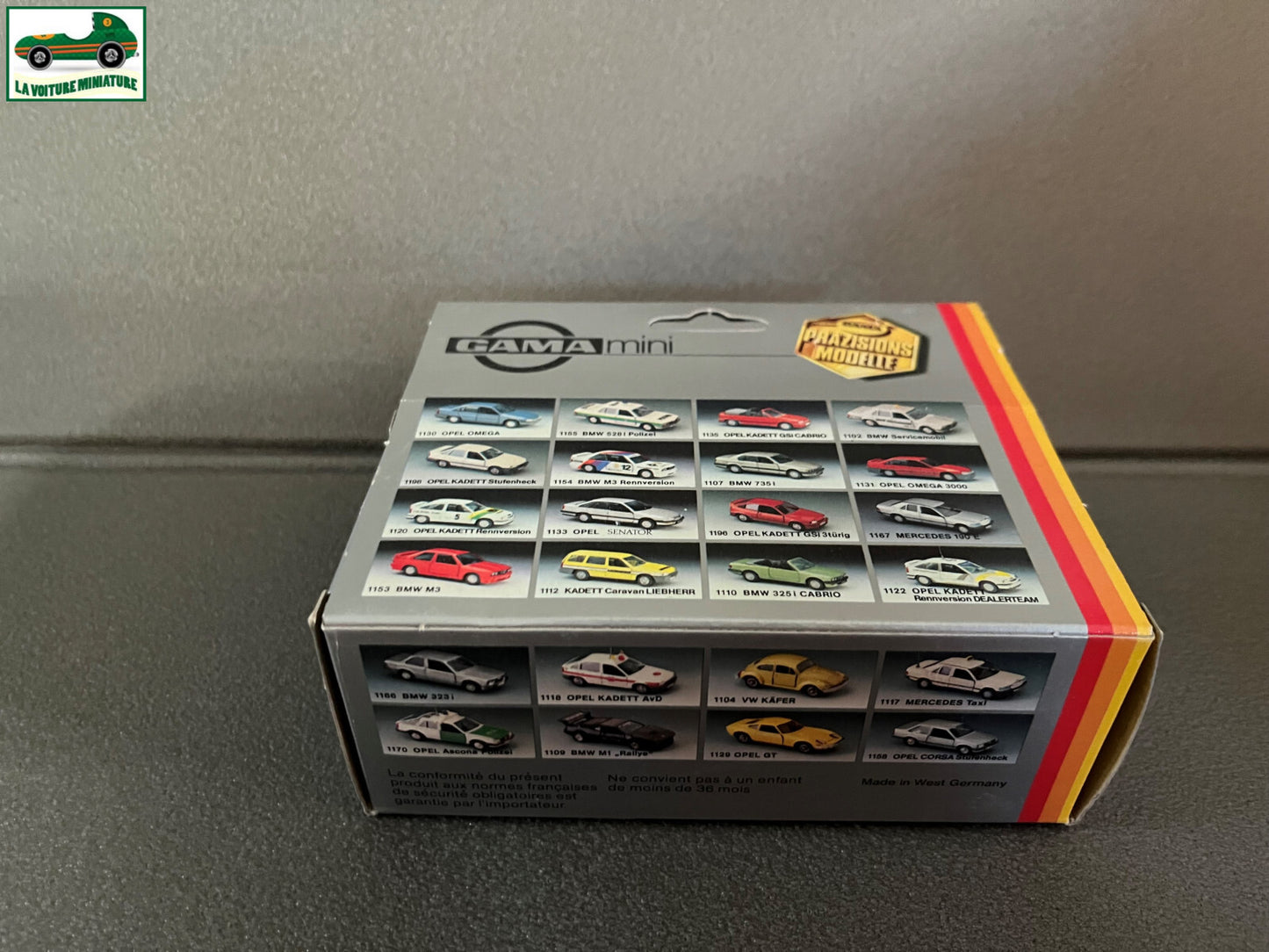 Voiture Miniature Opel Kadett Team Luk Gama au 1/43