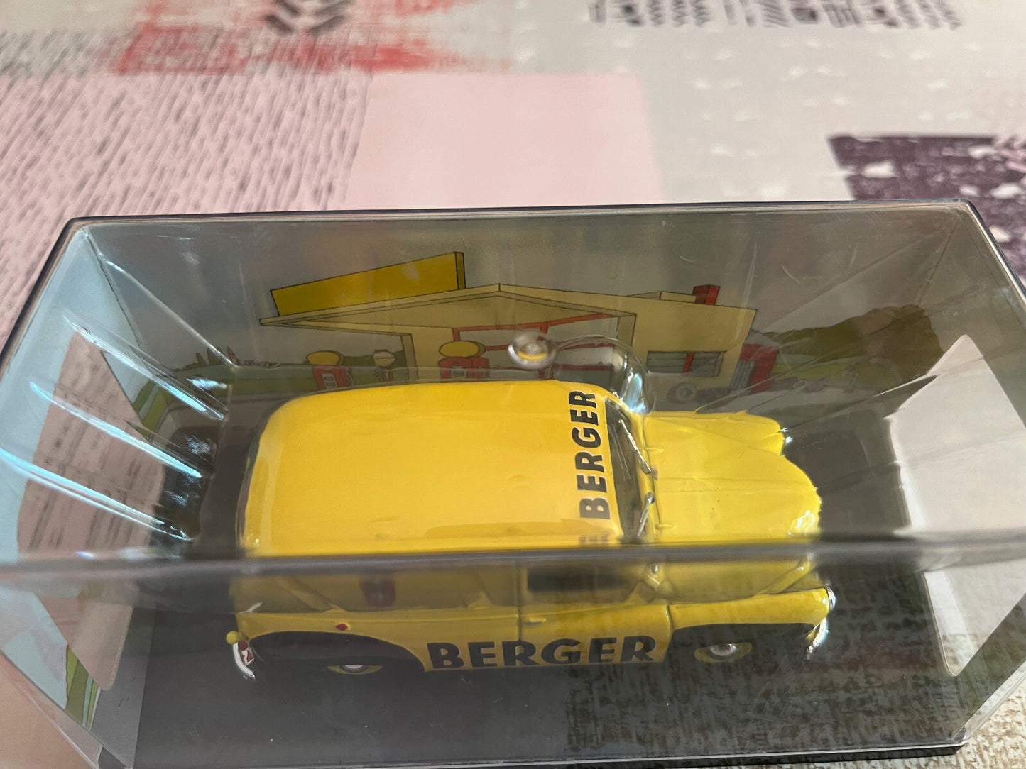 Voiture miniature Renault Colorale Pastis Berger au 1/43