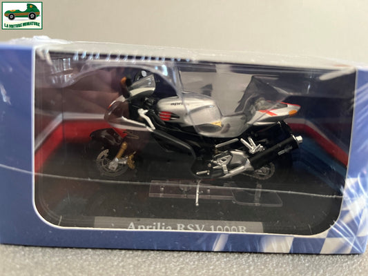Moto miniature Aprilia RSV 1000R Editions Atlas Collection au 1/24