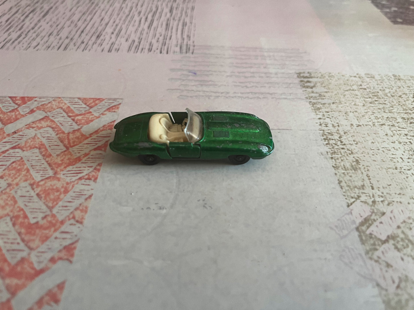Voiture Miniature Jaguar E Efsi 403 Holland Echelle Type Majorette