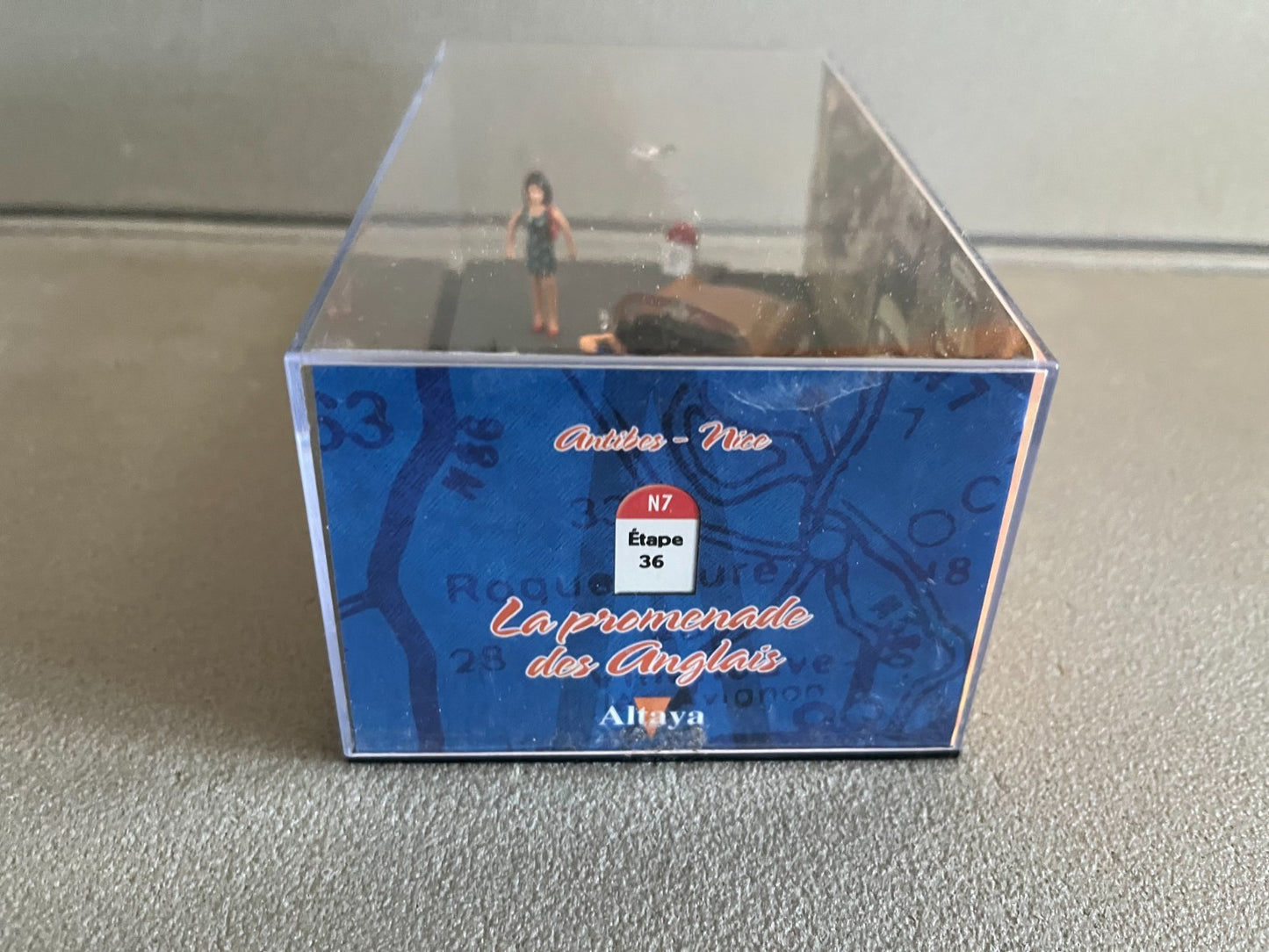 Voiture Miniature Renault Floride Etape 36 La Route Bleue RN7 1/43