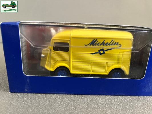 Voiture Miniature Fourgon Camion Citroen H Michelin 1958 Eligor Atlas au 1/43