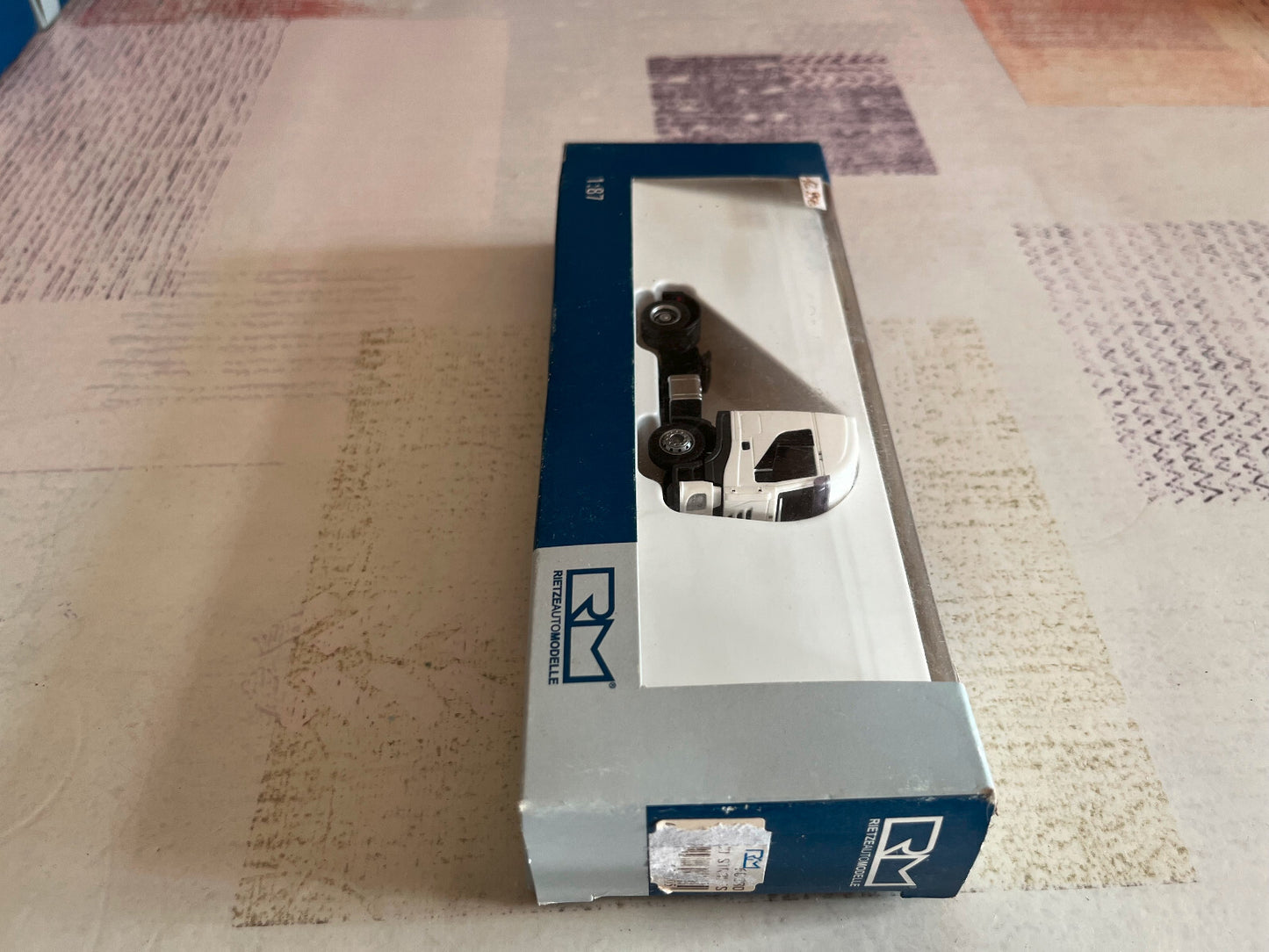 Voiture Miniature Camion Semi Iveco Stralis Rietze 1/87 HO