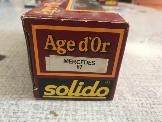 Voiture Miniature Mercedes Benz 540 K 1939 67 Solido Age D'or au 1/43