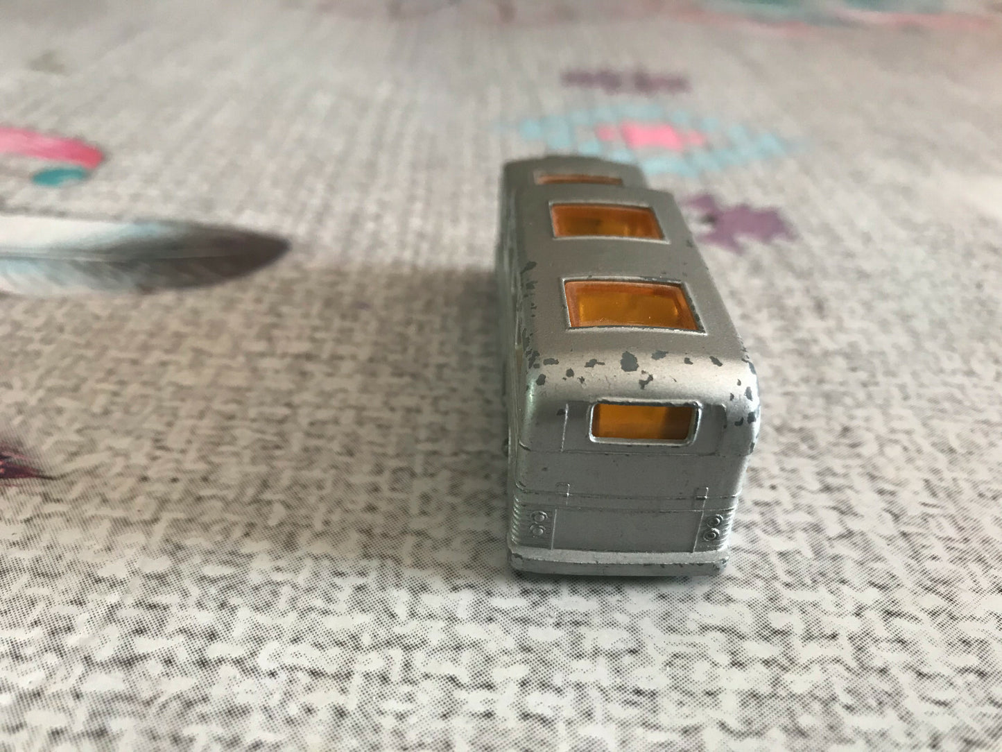 Voiture Miniature Bus Autobus Greyhound Coach Lesney Made In England