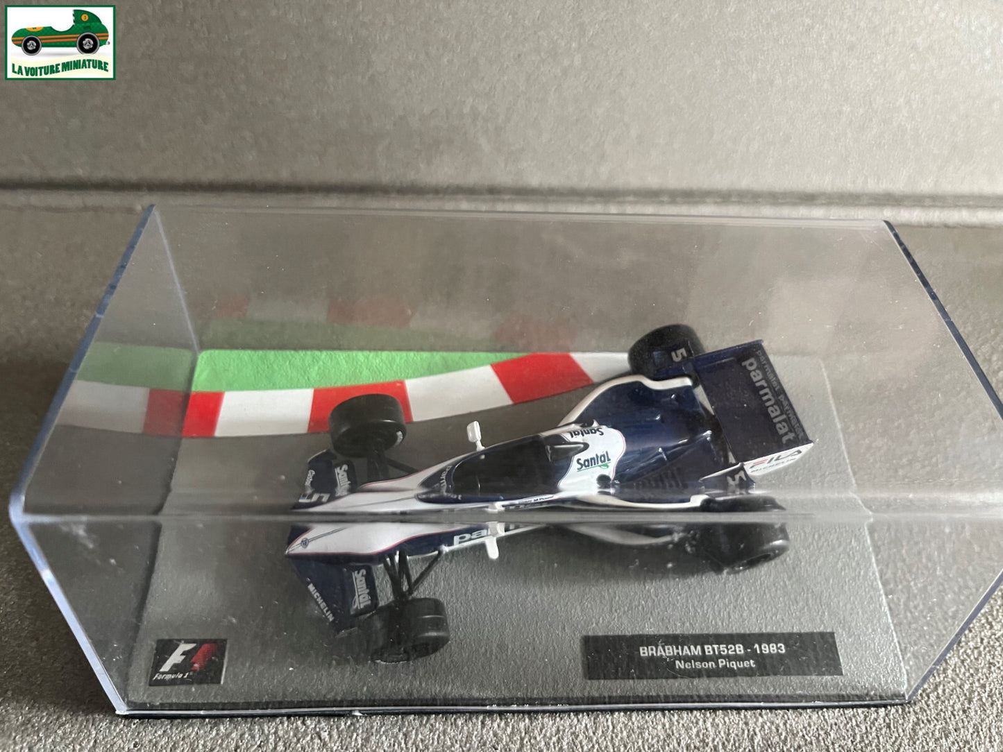 Voiture miniature Formule 1 F1 Brabham BT52B 1983 Piquet au 1/43