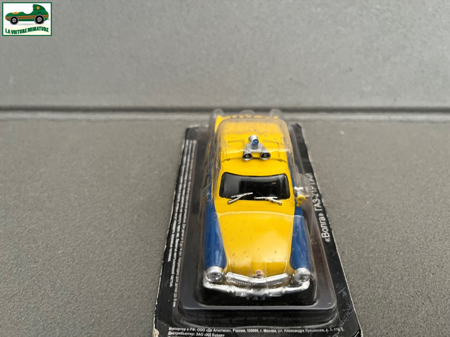Voiture Miniature Volga M21 Police Ixo DeAgostini URSS Pays Est Russie 1/43
