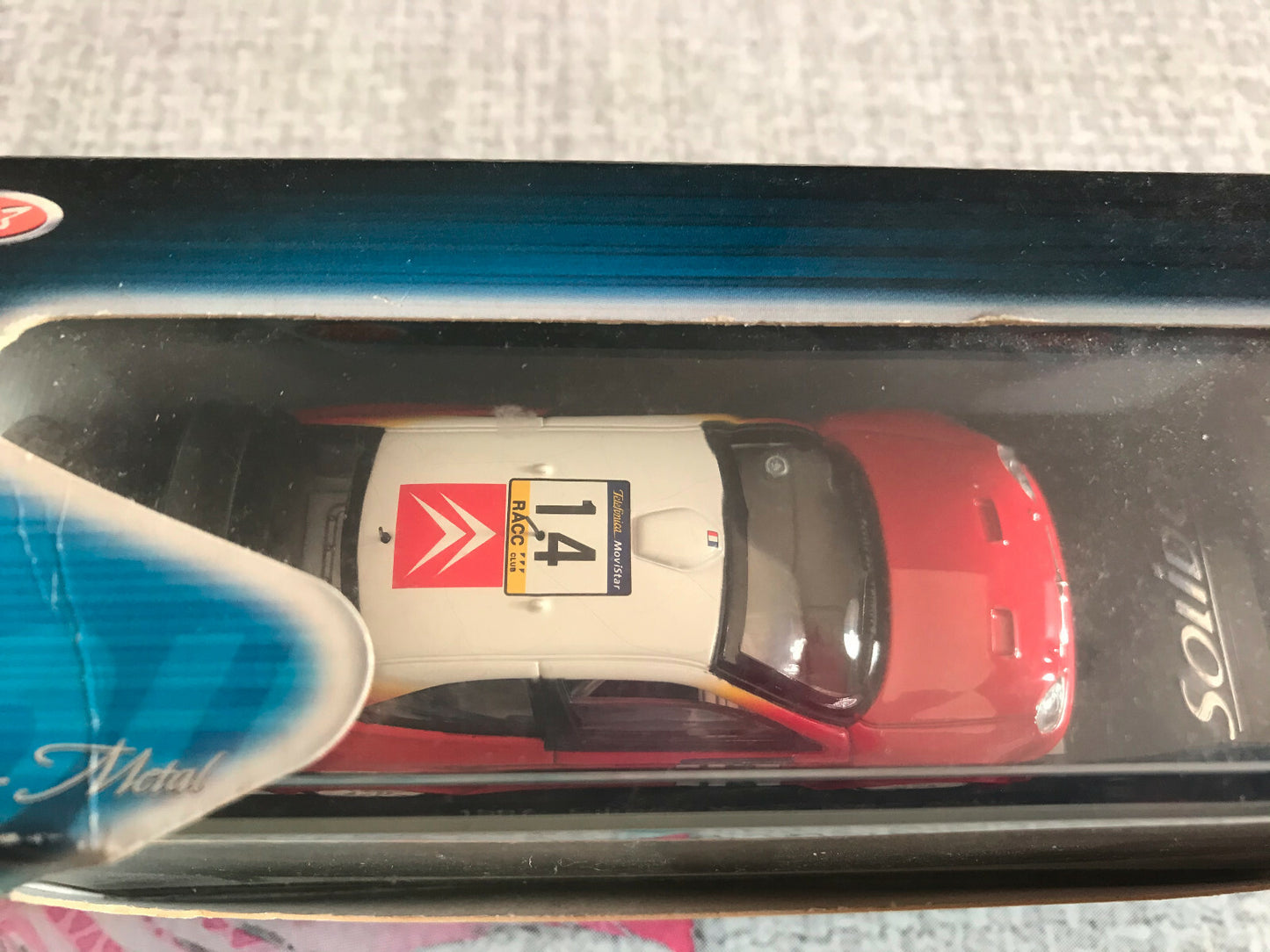 Voiture miniature Citroen Xsara WRC 2001 1567 Solido au 1/43