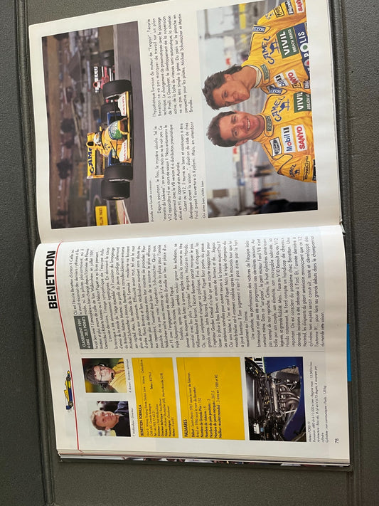 Livre Voiture Automobile Tout sur la Formule 1 1992 Taillandier F1