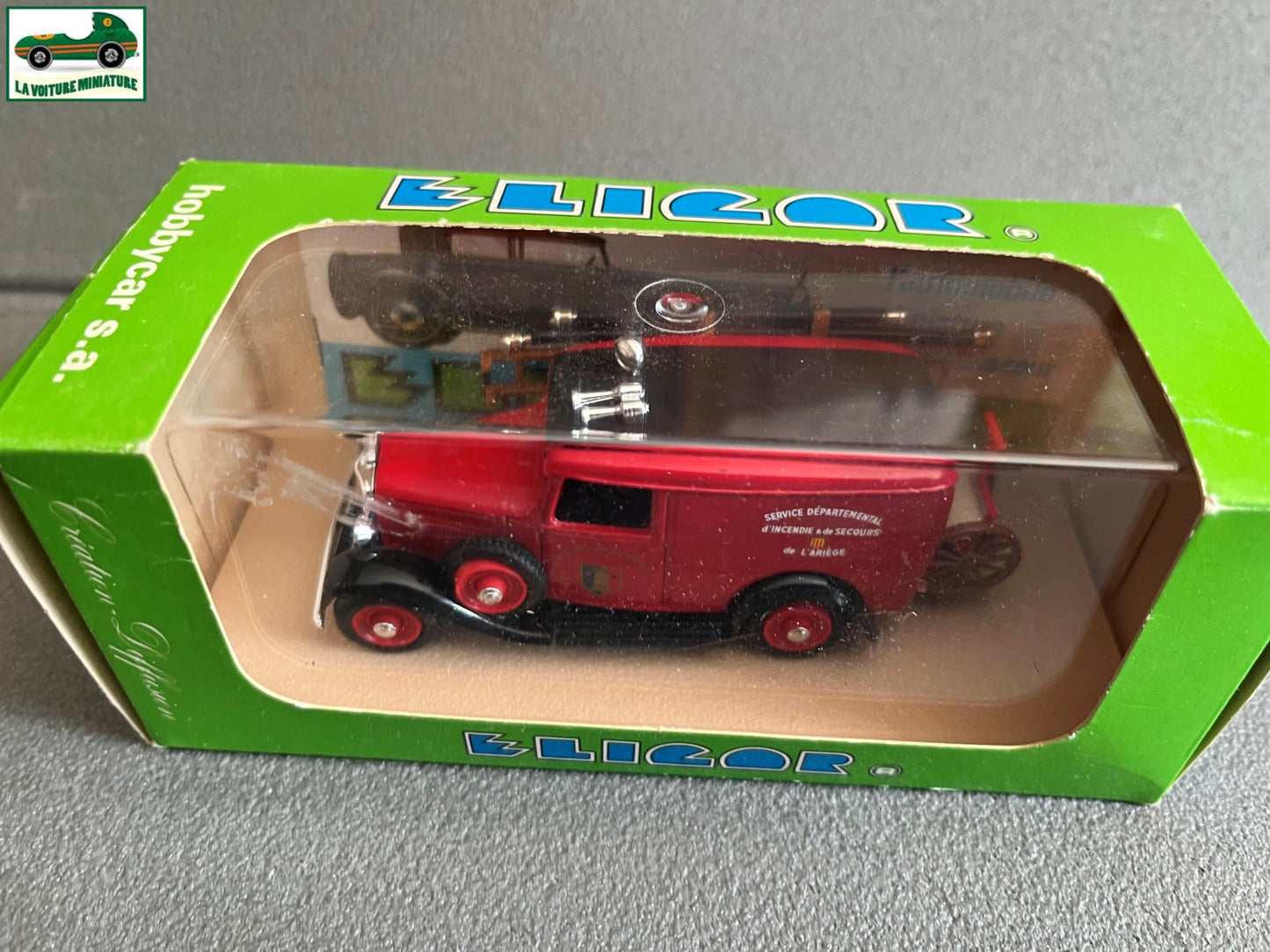 Voiture Miniature Citroen 500 KGS Pompiers Ariège Eligor France au 1/43