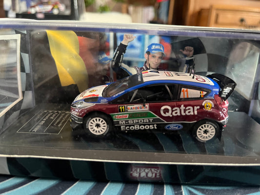 Voiture miniature Rallye Ford Fiesta R5 RS Italie 2013 Neuville au 1/43