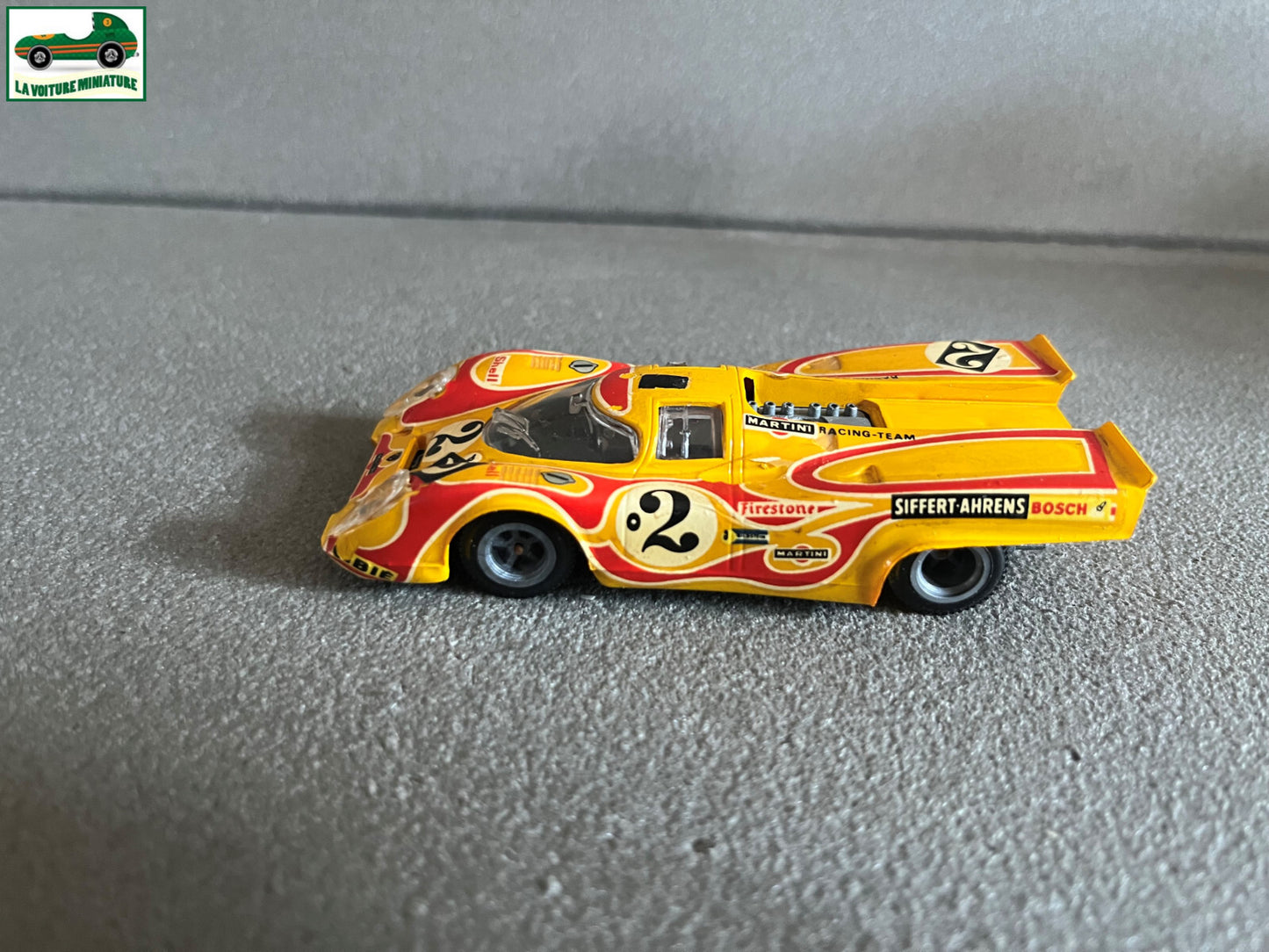 Ancienne Miniature Voiture Super Champion Porsche 917 France 1/43