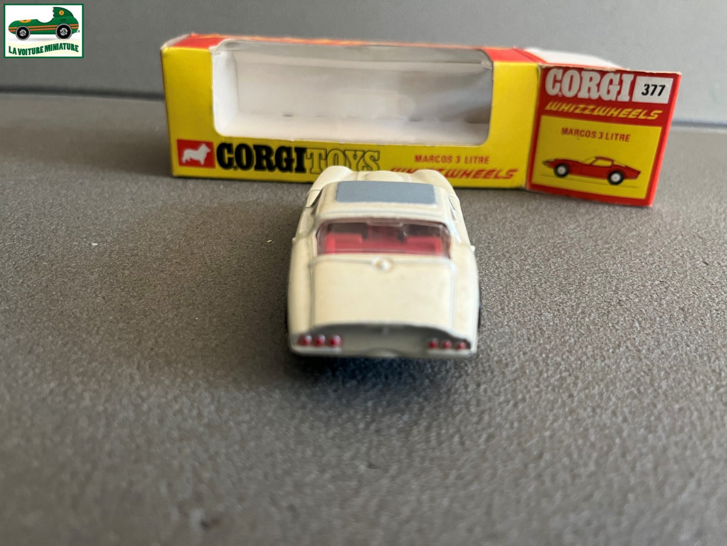 Ancienne Miniature Voiture Corgi Toys WhizzWheels Marcos 3 Litre GT Britain