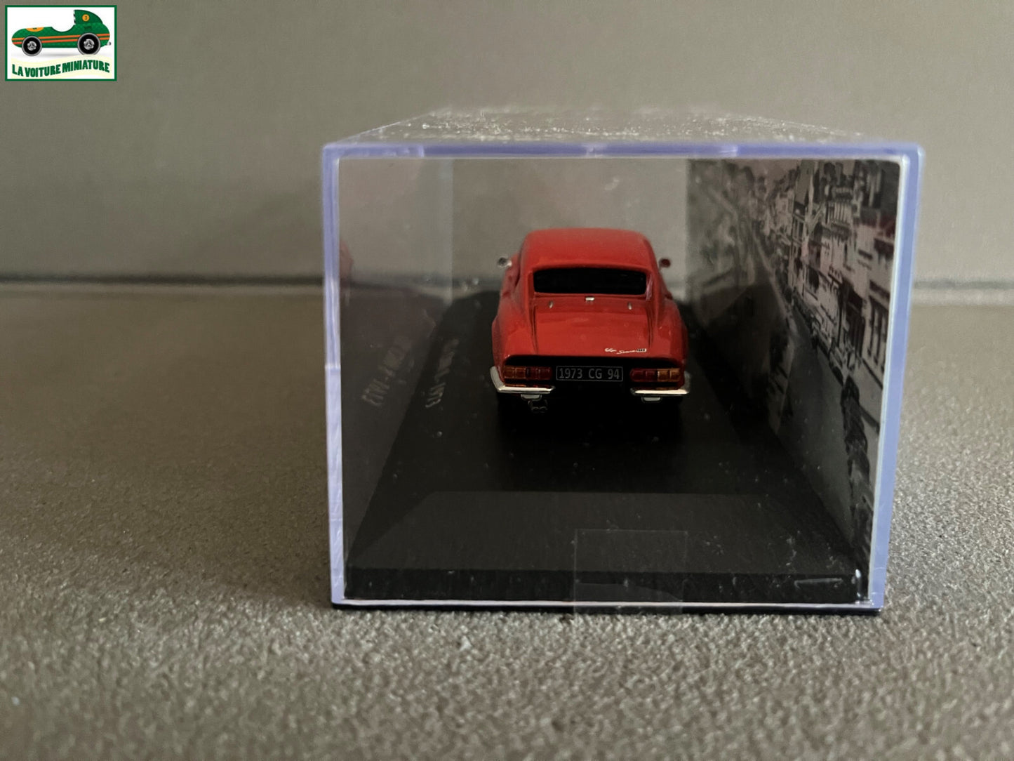 Voiture Miniature Simca CG 1200 S 1973 au 1/43 Ixo Altaya