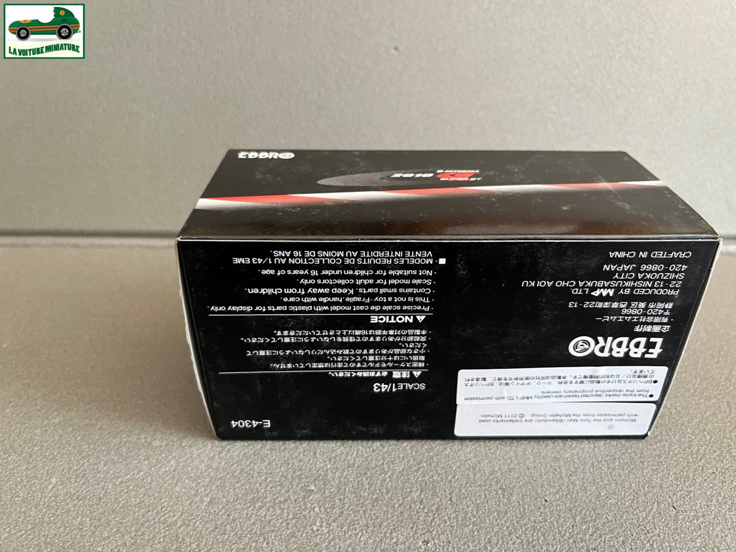 Voiture Miniature Arta Garaiya Super GT300 2010 Ebbro au 1/43