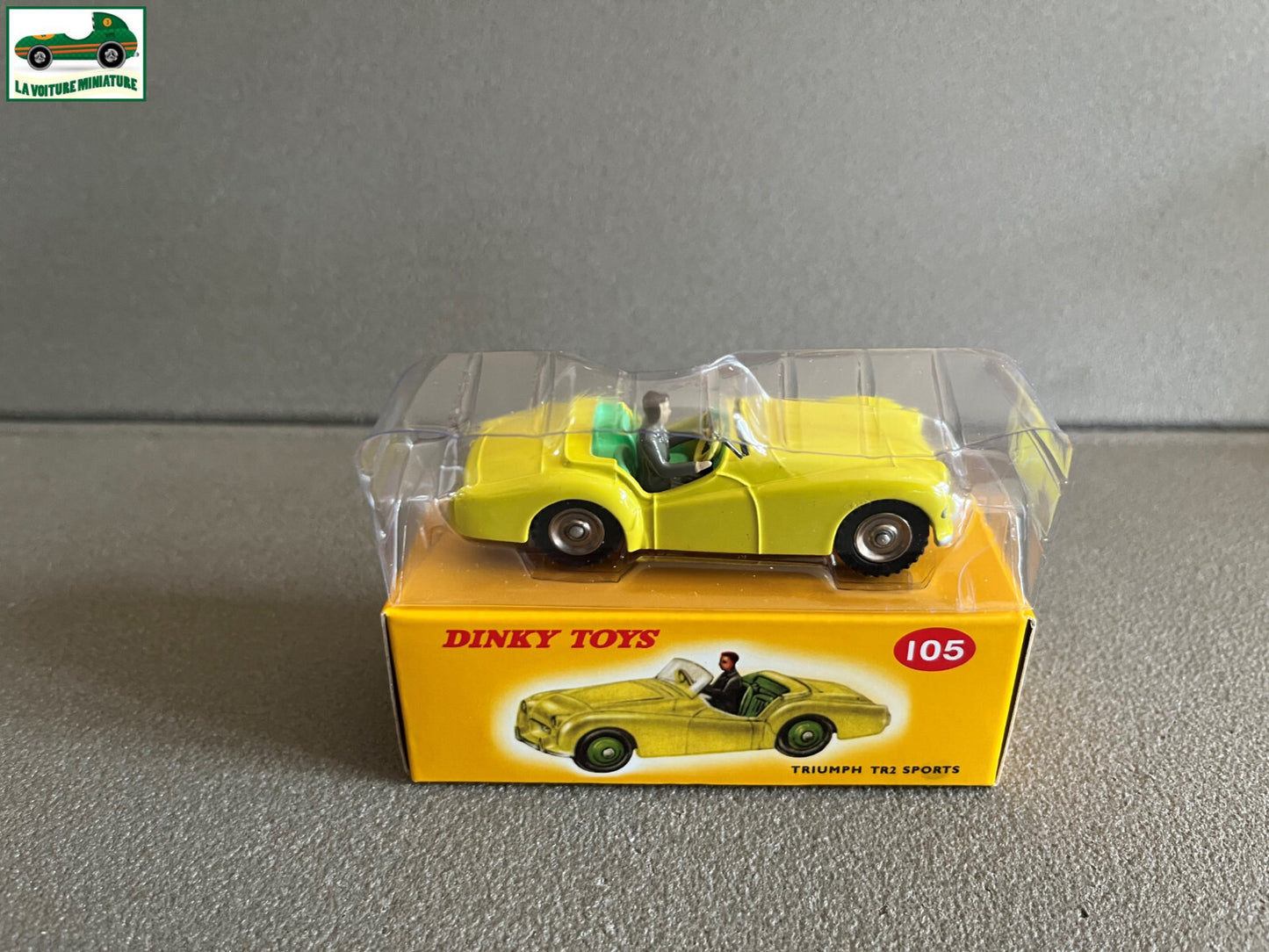 Voiture miniature Triumph TR2 Sports 105 Dinky Toys Atlas