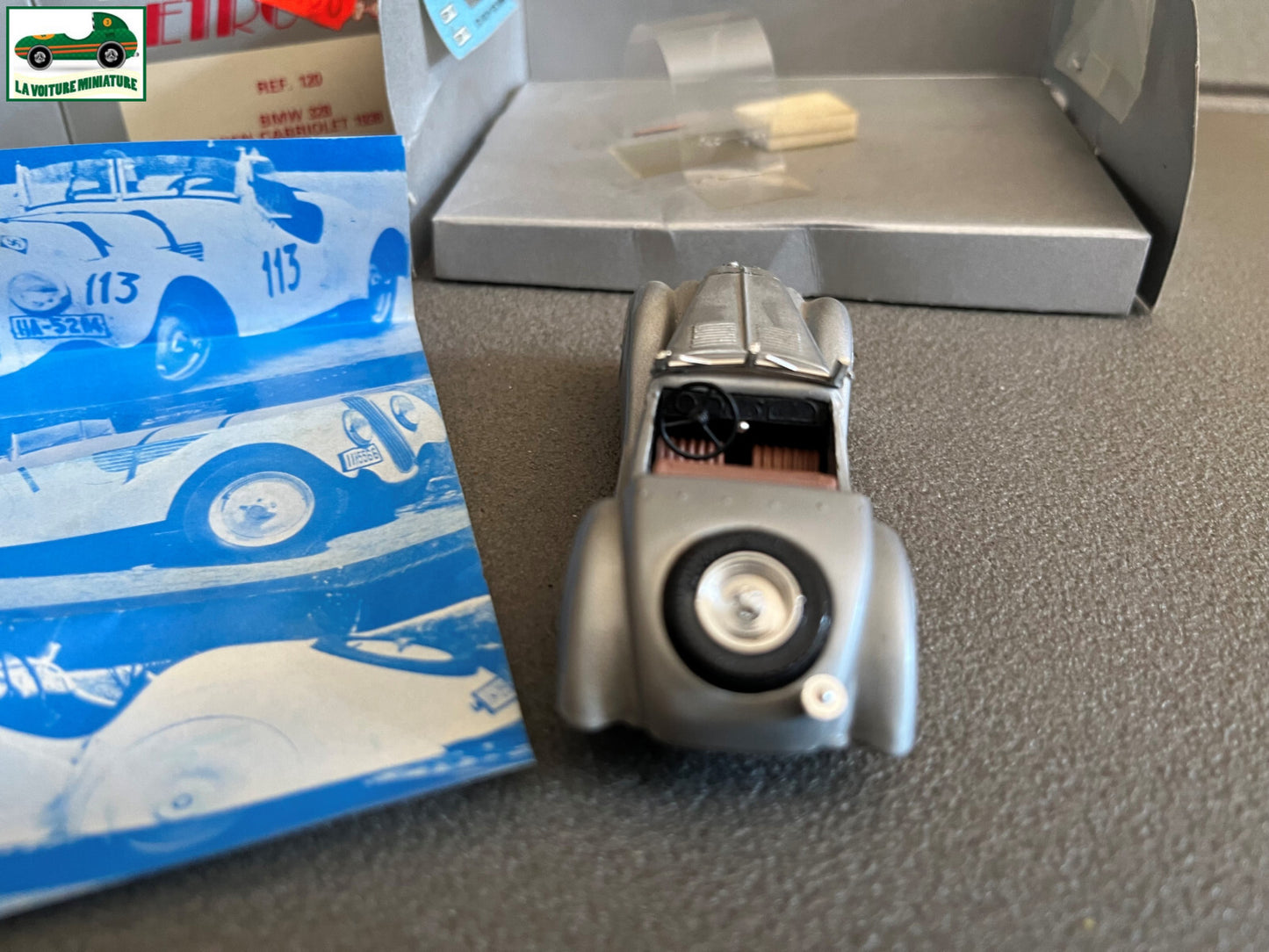 Voiture miniature BMW 328 Cabriolet 1938 Retro Vitesse au 1/43
