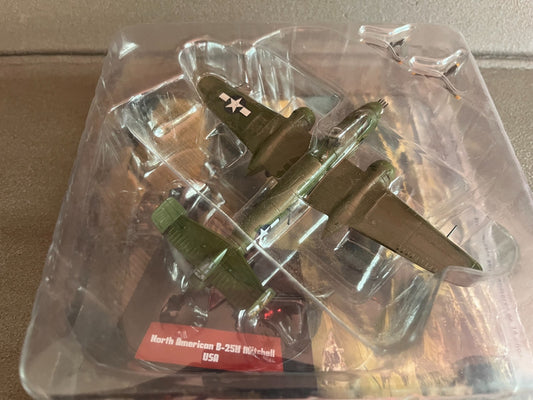 Avion miniature Militaire Bombardier North American B-25H Altaya 1/72