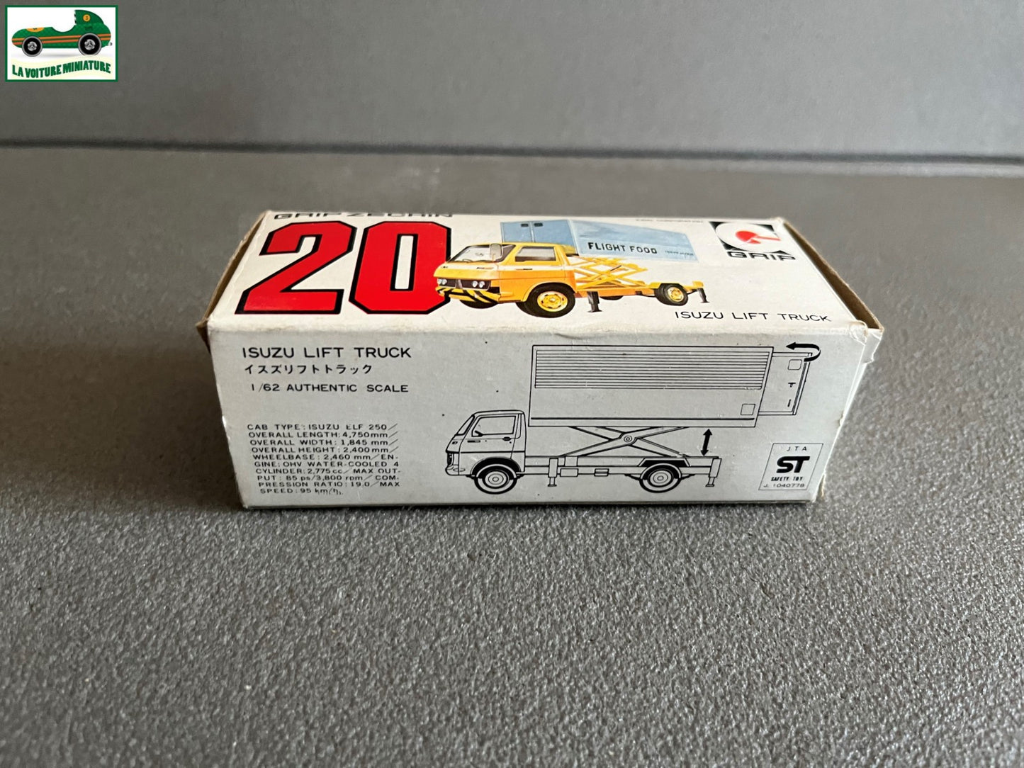 Voiture miniature Camion Grip Zechin Isuzu Lift Truck Japan 1/62
