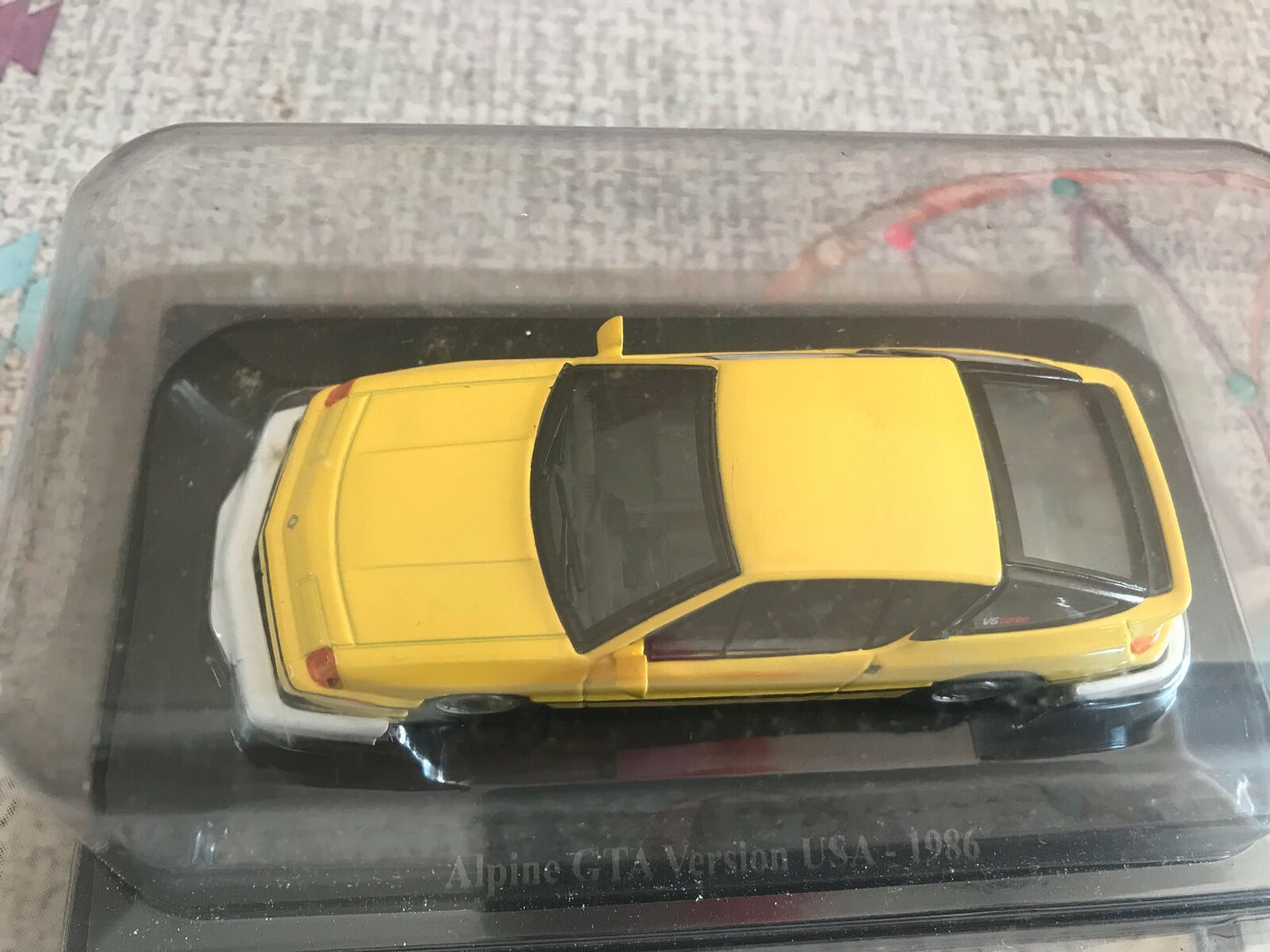 Voiture Miniature Renault Alpine GTA Version USA 1986 1/43 Eligor
