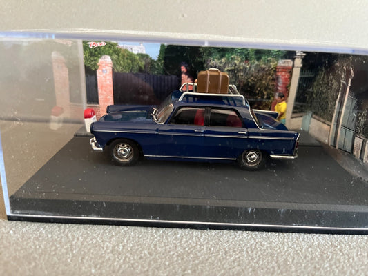 Voiture Miniature Peugeot 404 Etape 1 La Route Bleue RN7 1/43